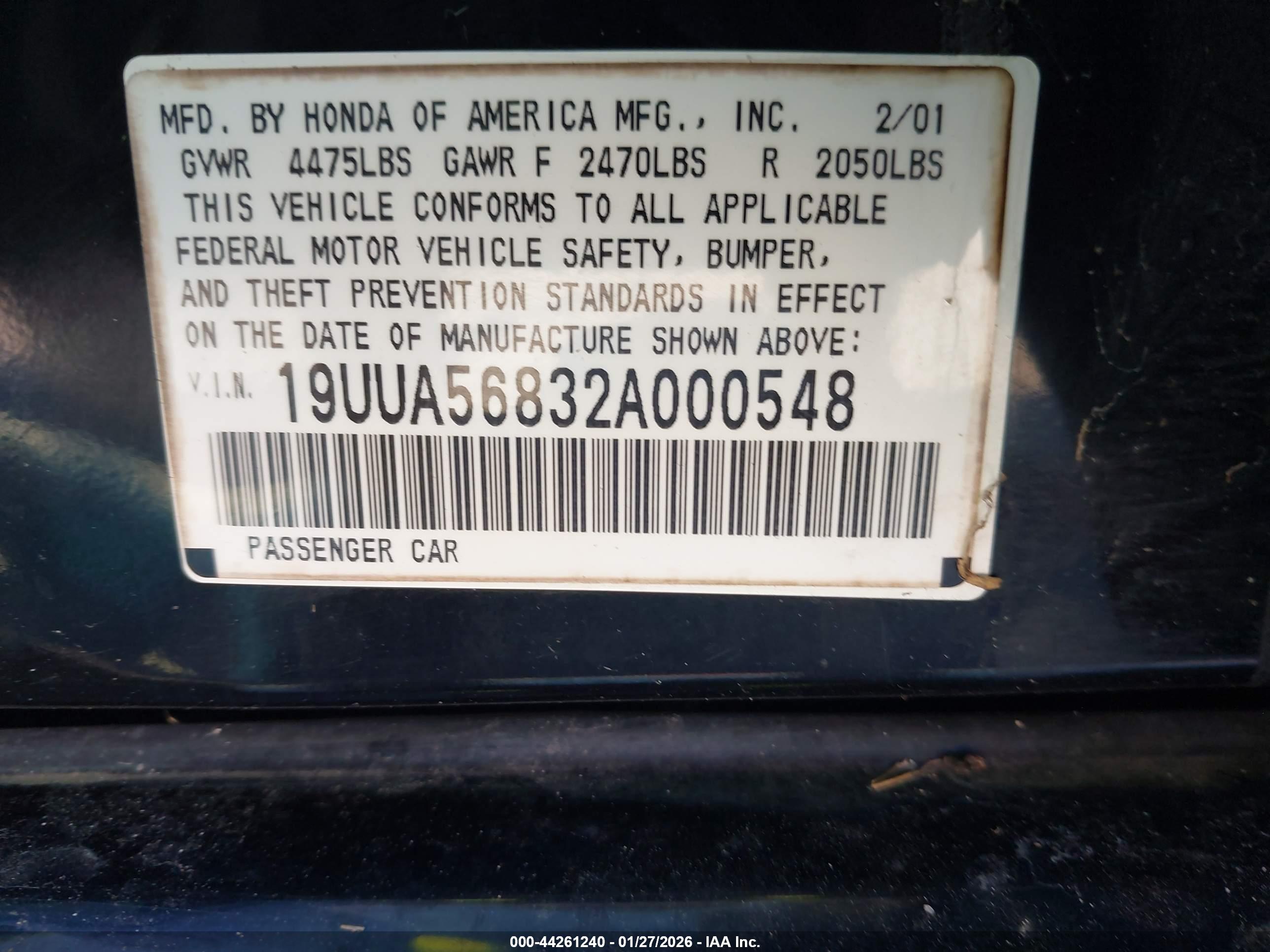 ACURA TL image 9