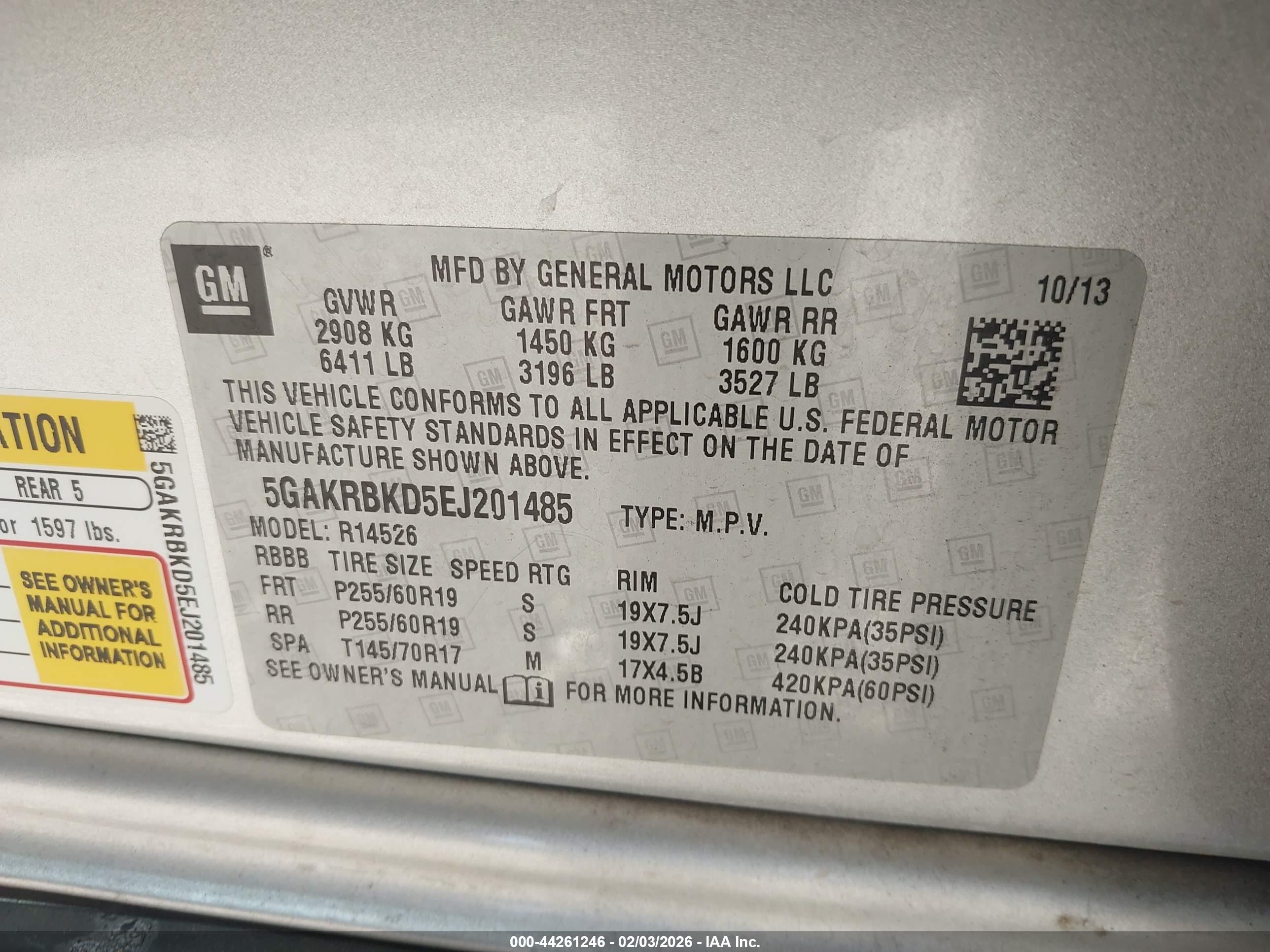 BUICK ENCLAVE image 9