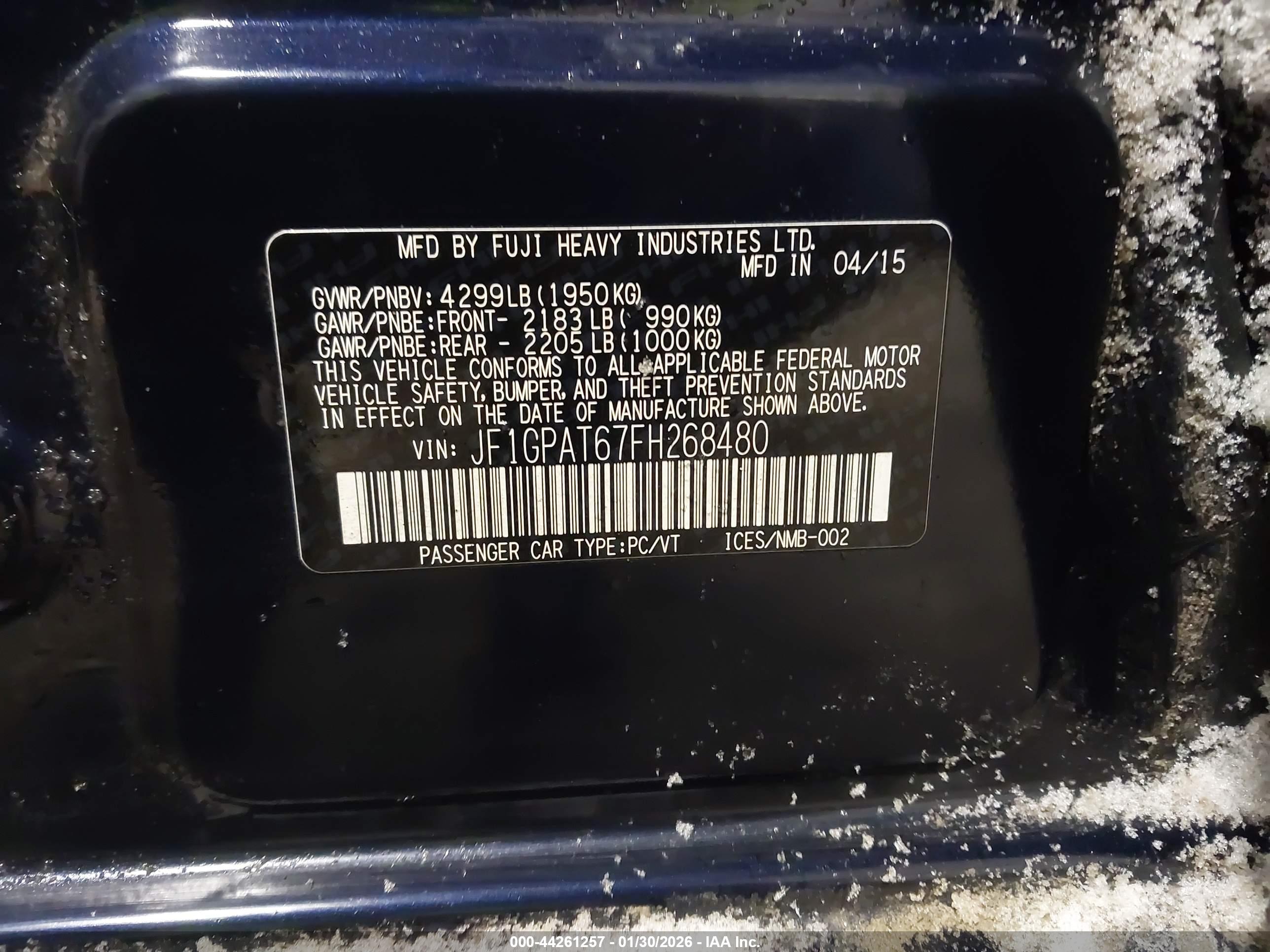 SUBARU IMPREZA image 9