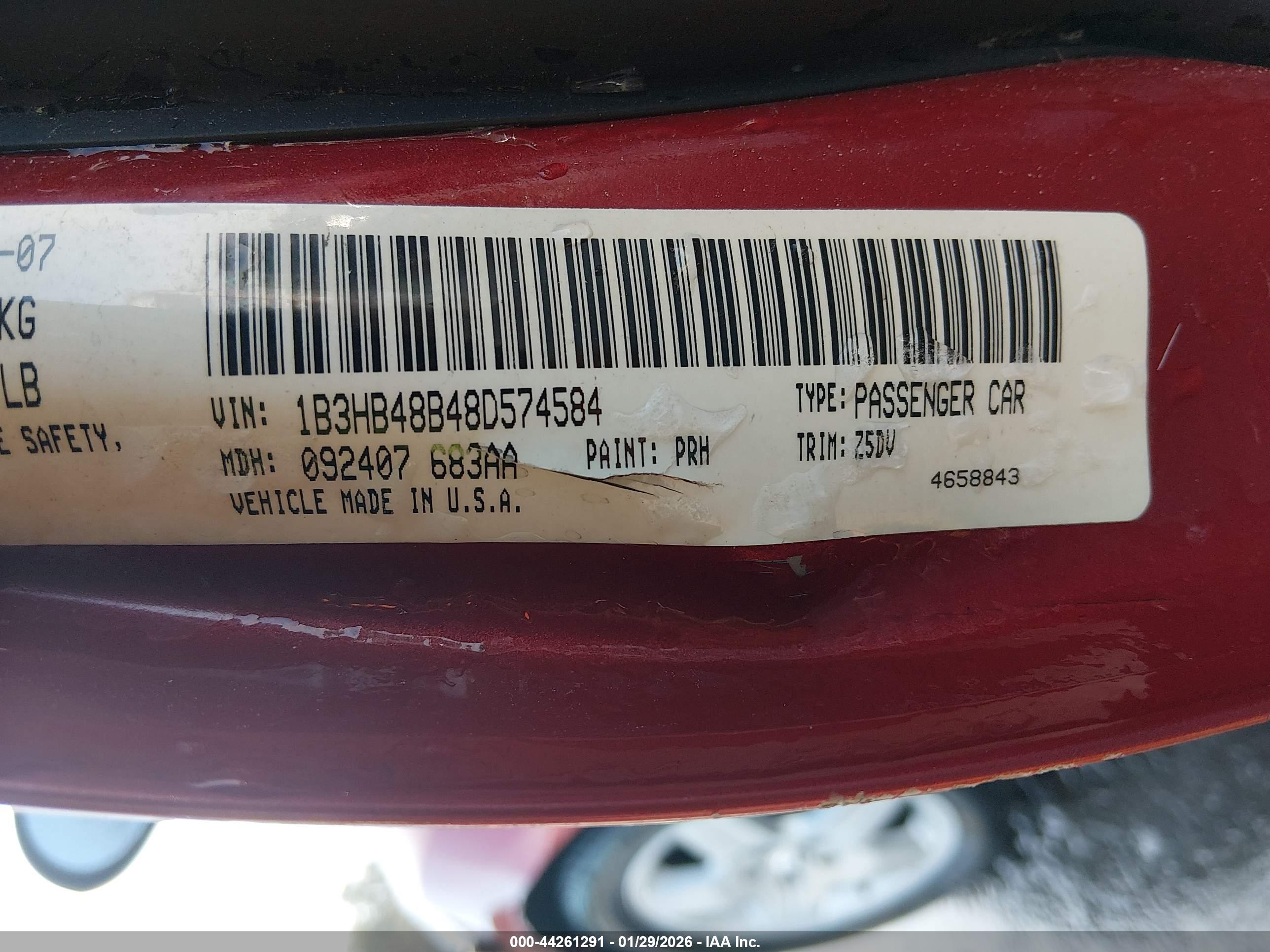 DODGE CALIBER image 9