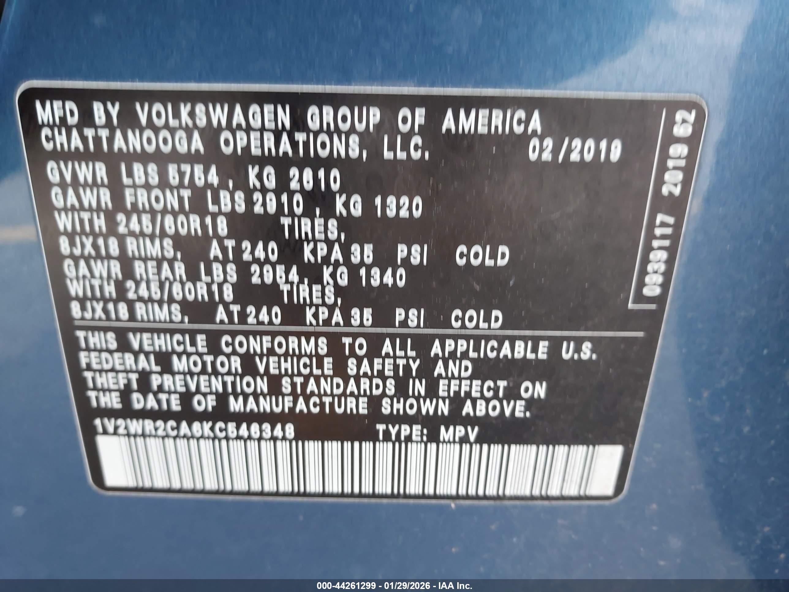 VOLKSWAGEN ATLAS image 9