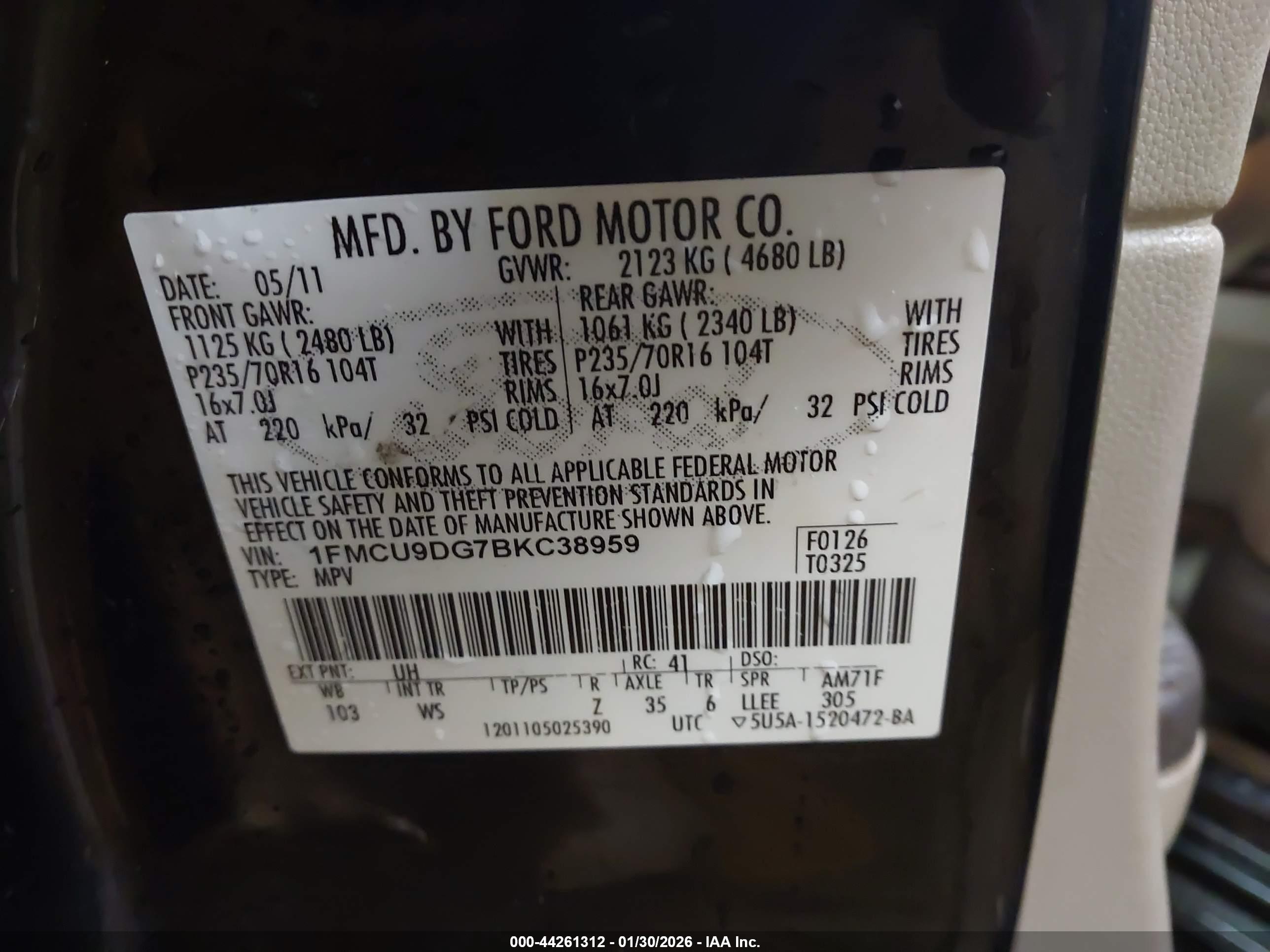 FORD ESCAPE image 9
