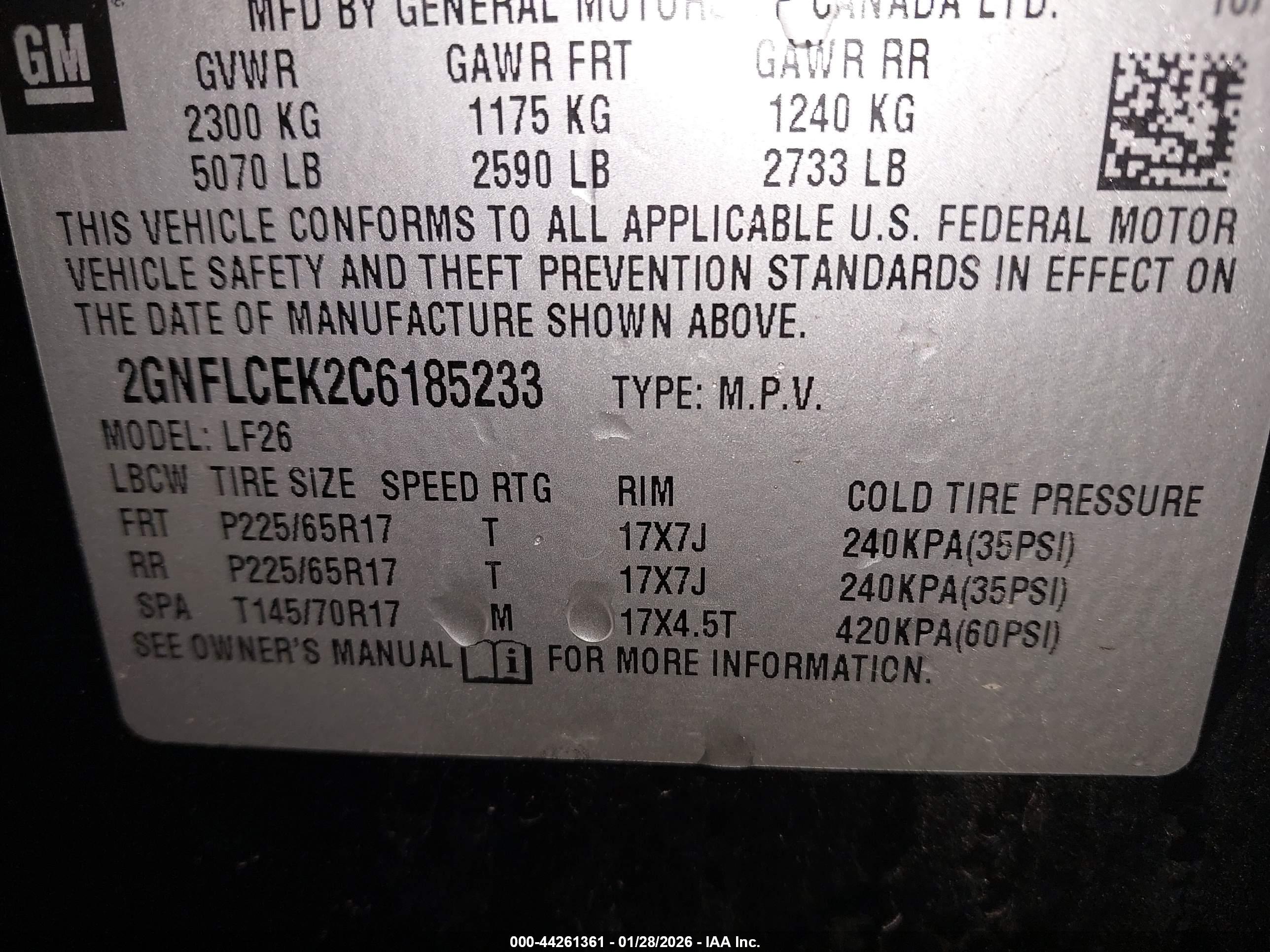 CHEVROLET EQUINOX image 9