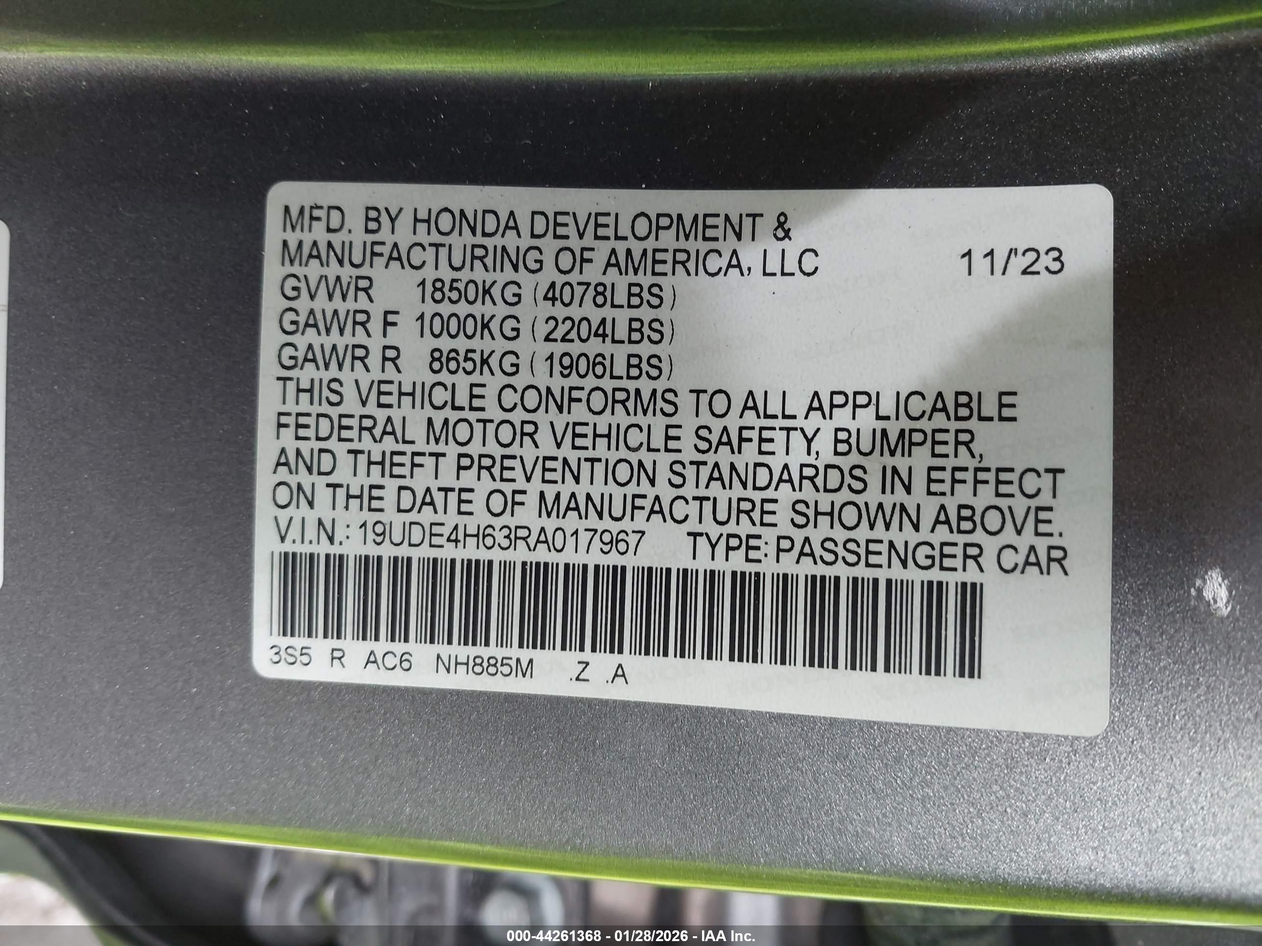ACURA INTEGRA image 9