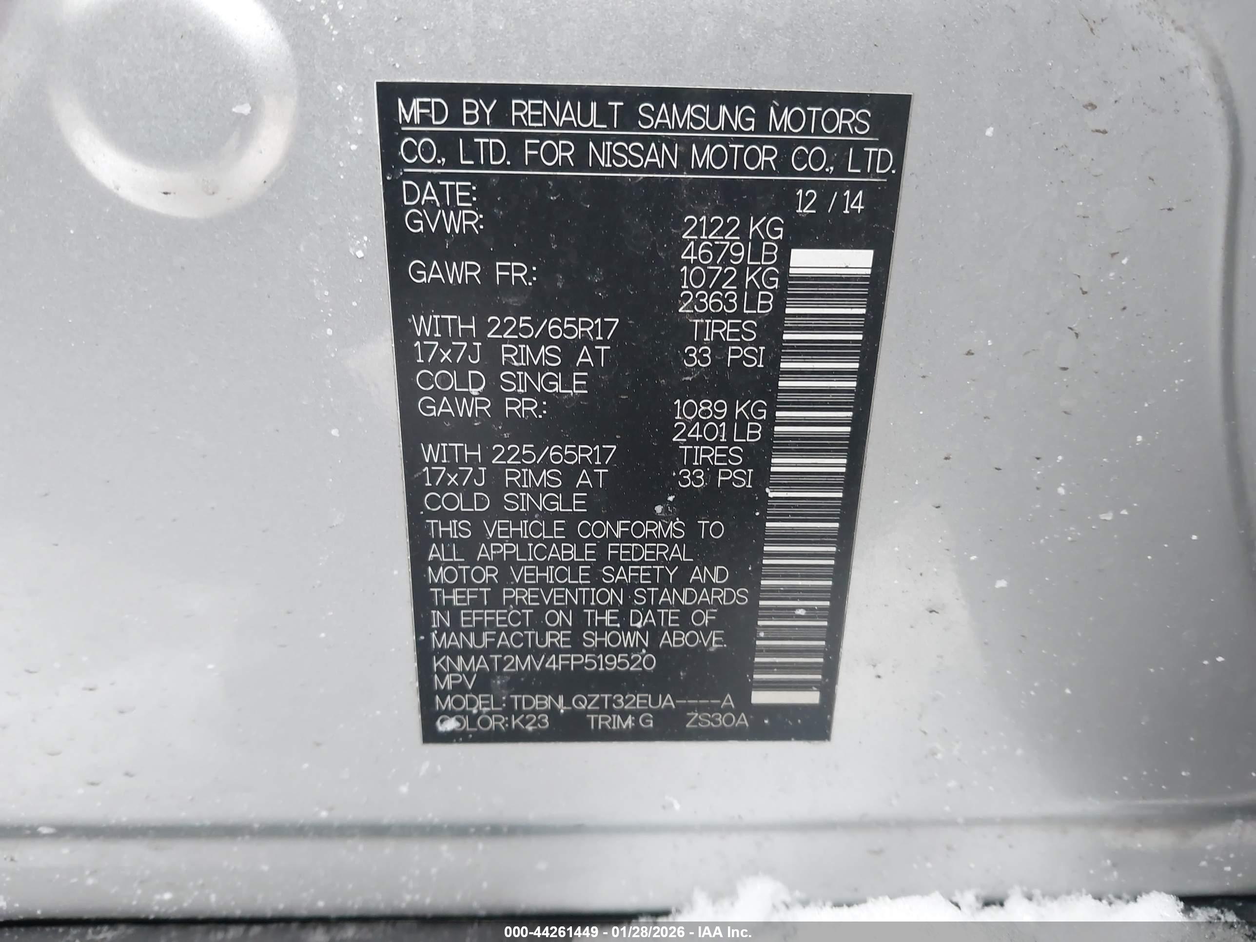 NISSAN ROGUE image 9