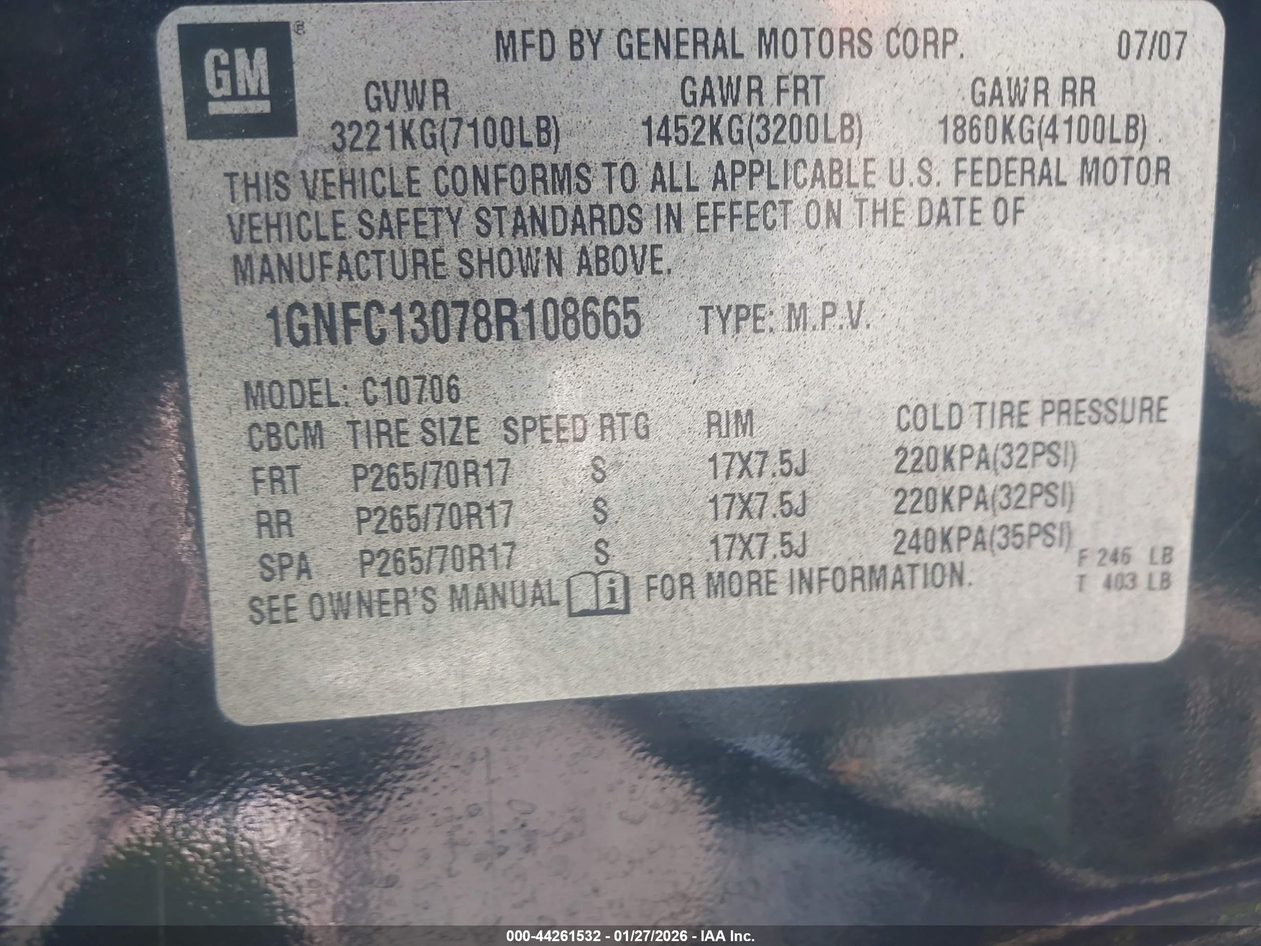 CHEVROLET TAHOE image 9