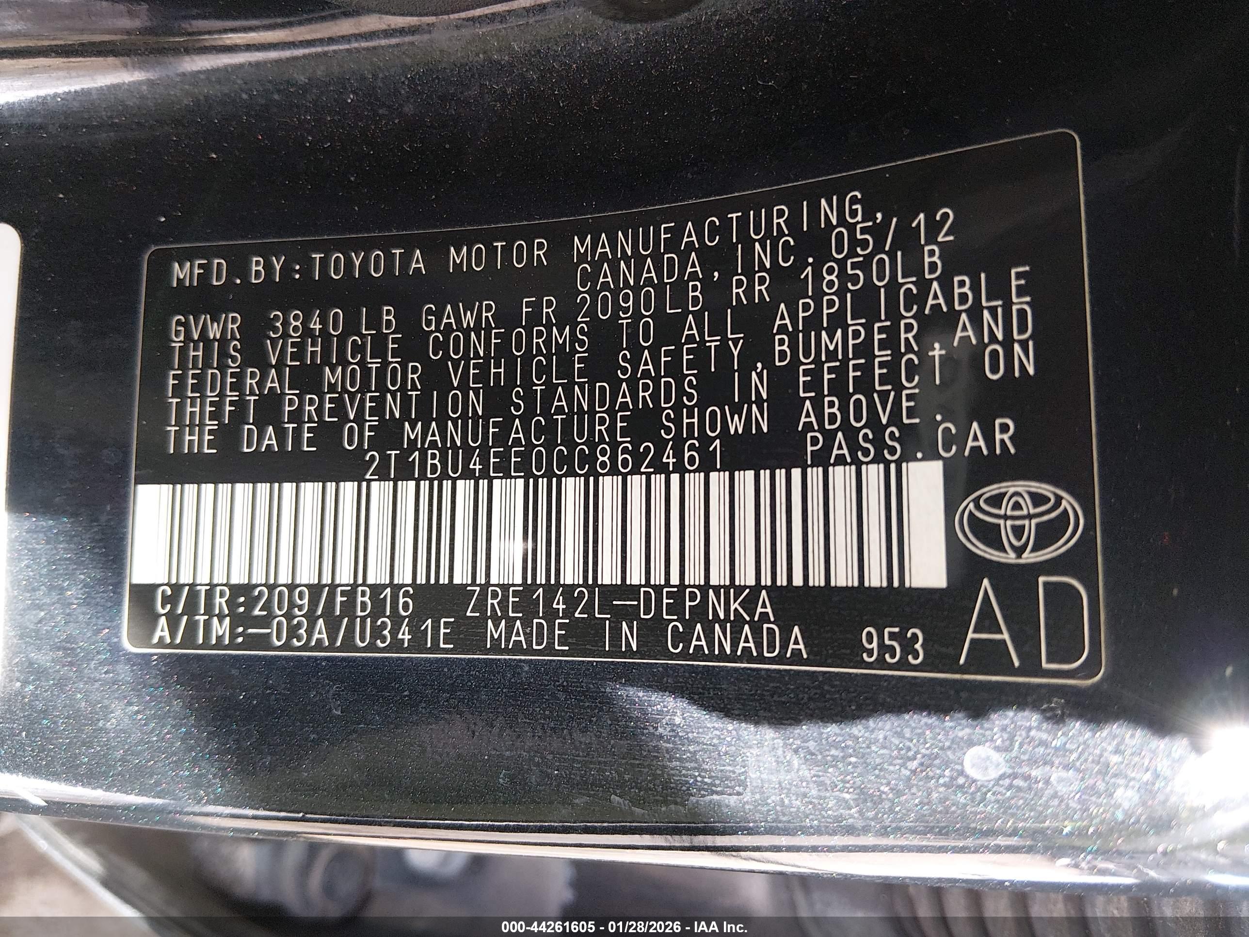 TOYOTA COROLLA image 9