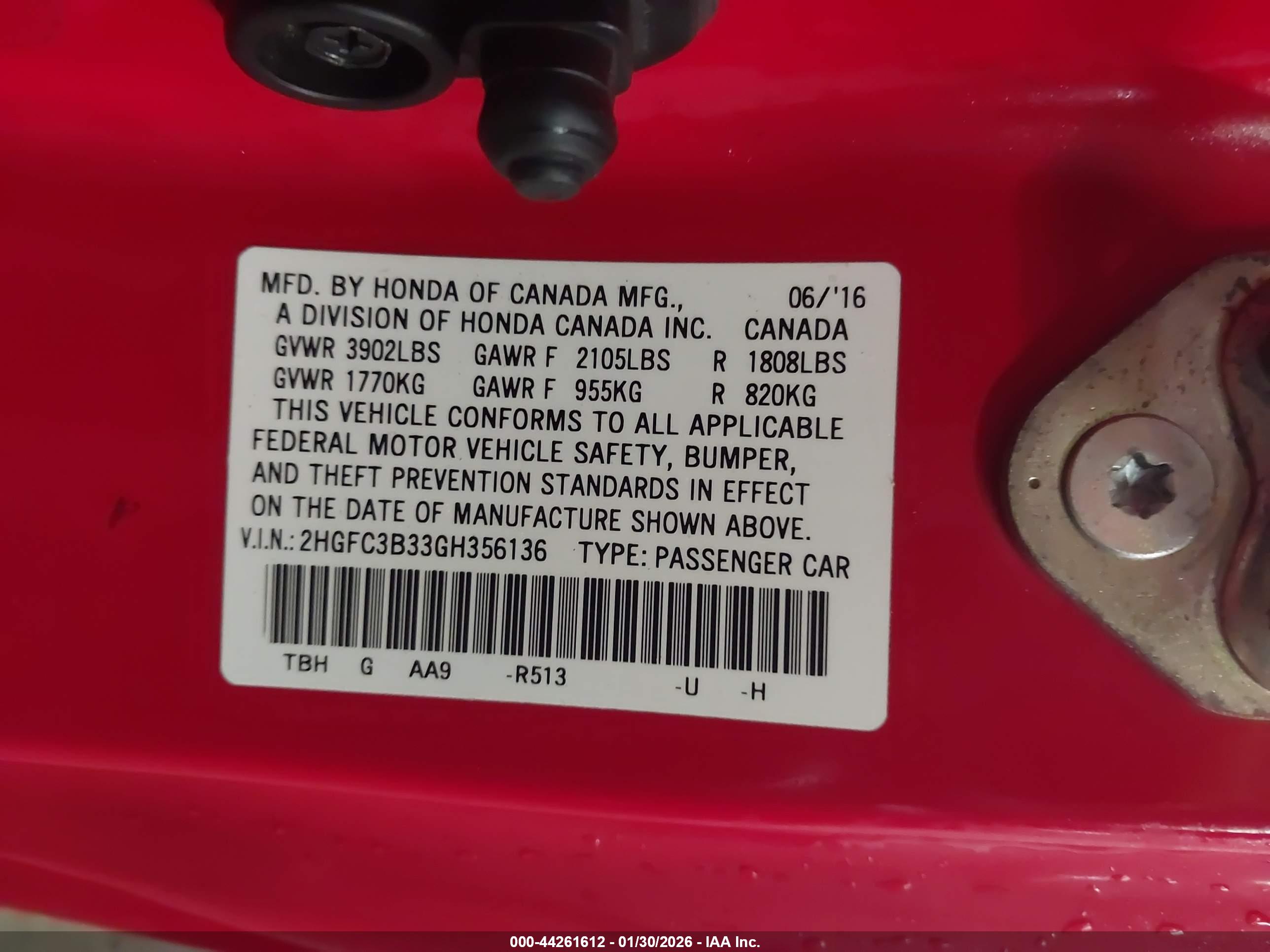 HONDA CIVIC image 9
