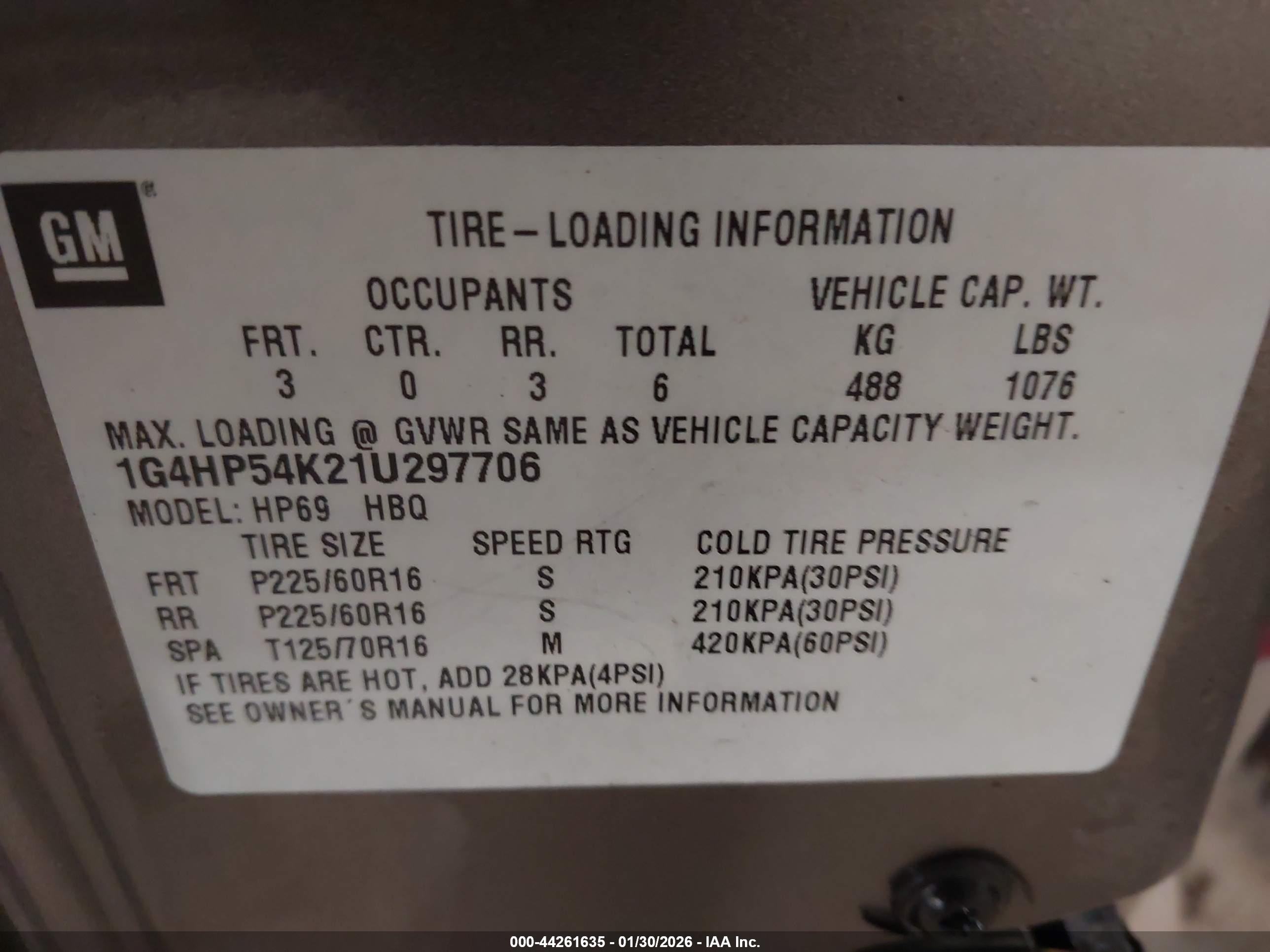 BUICK LESABRE image 9