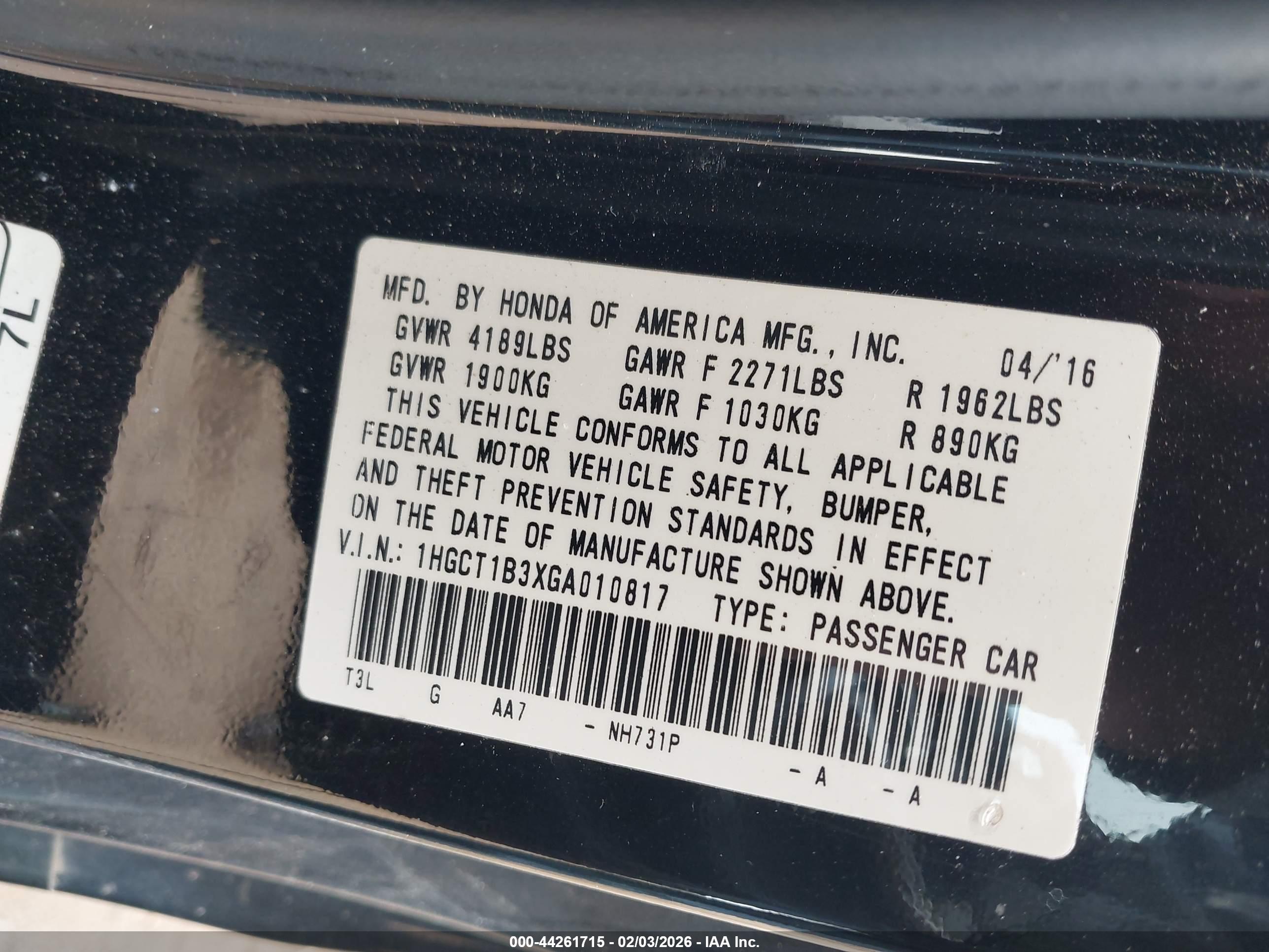 HONDA ACCORD image 9