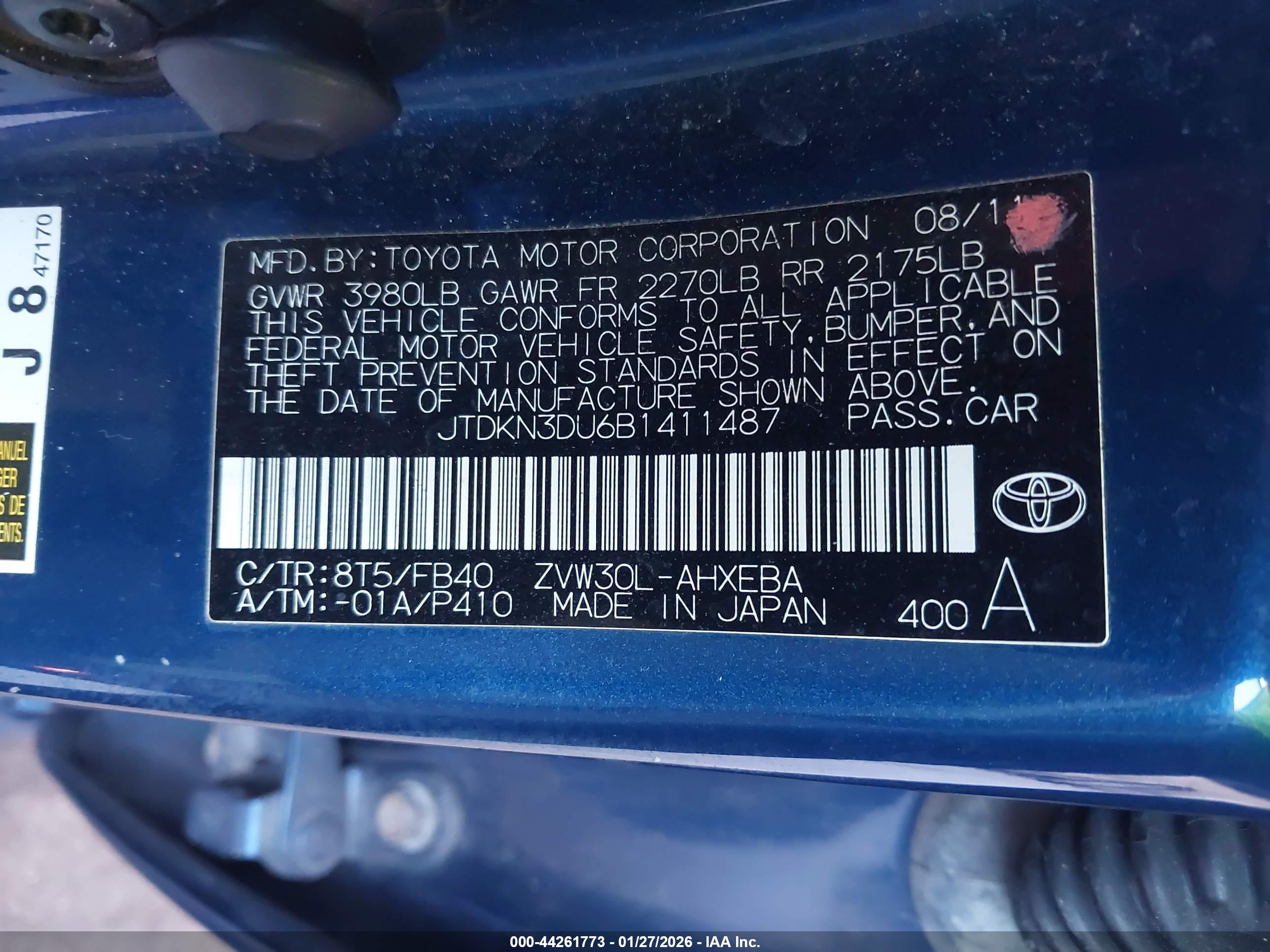 TOYOTA PRIUS image 9