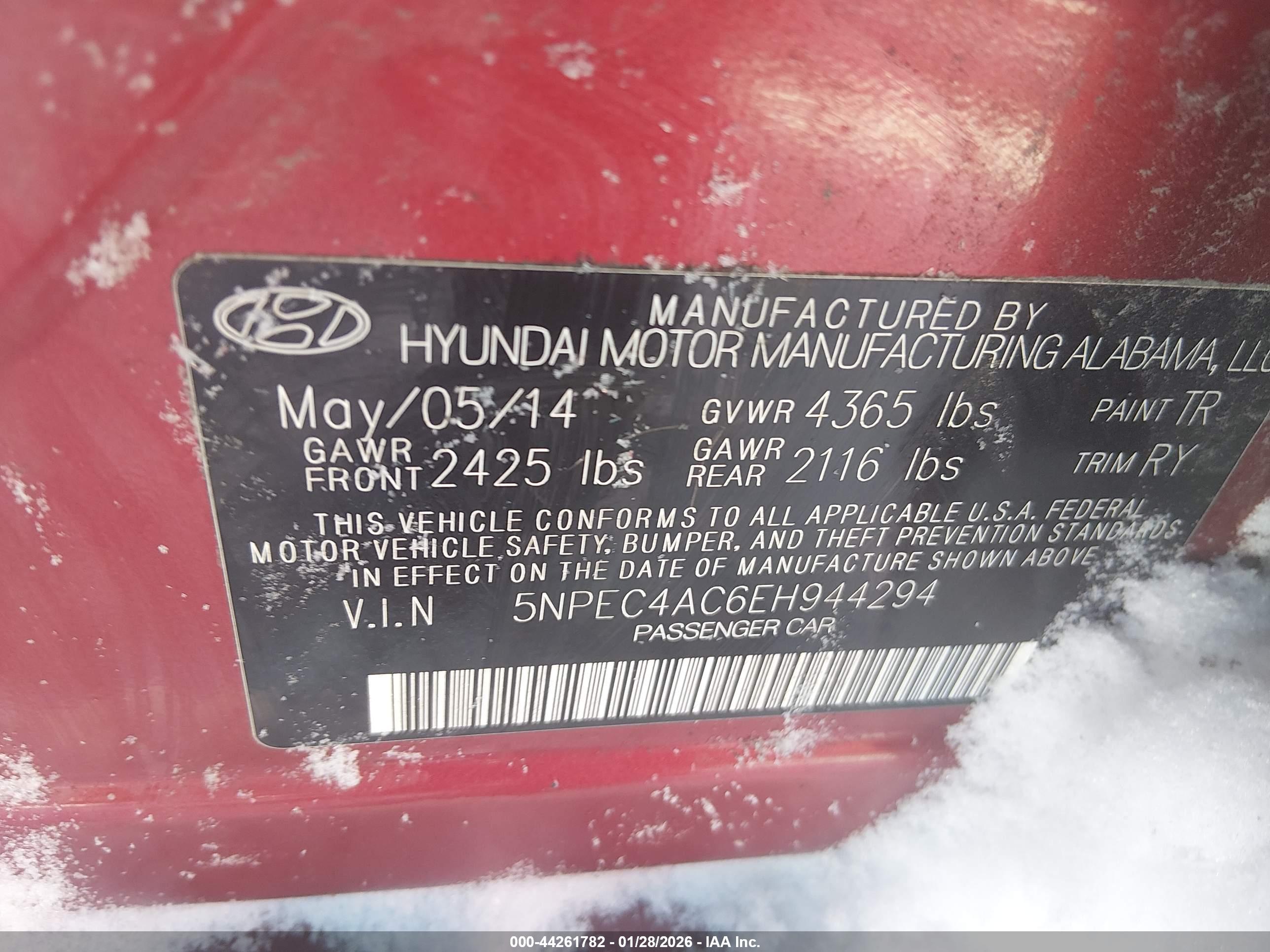 HYUNDAI SONATA image 9