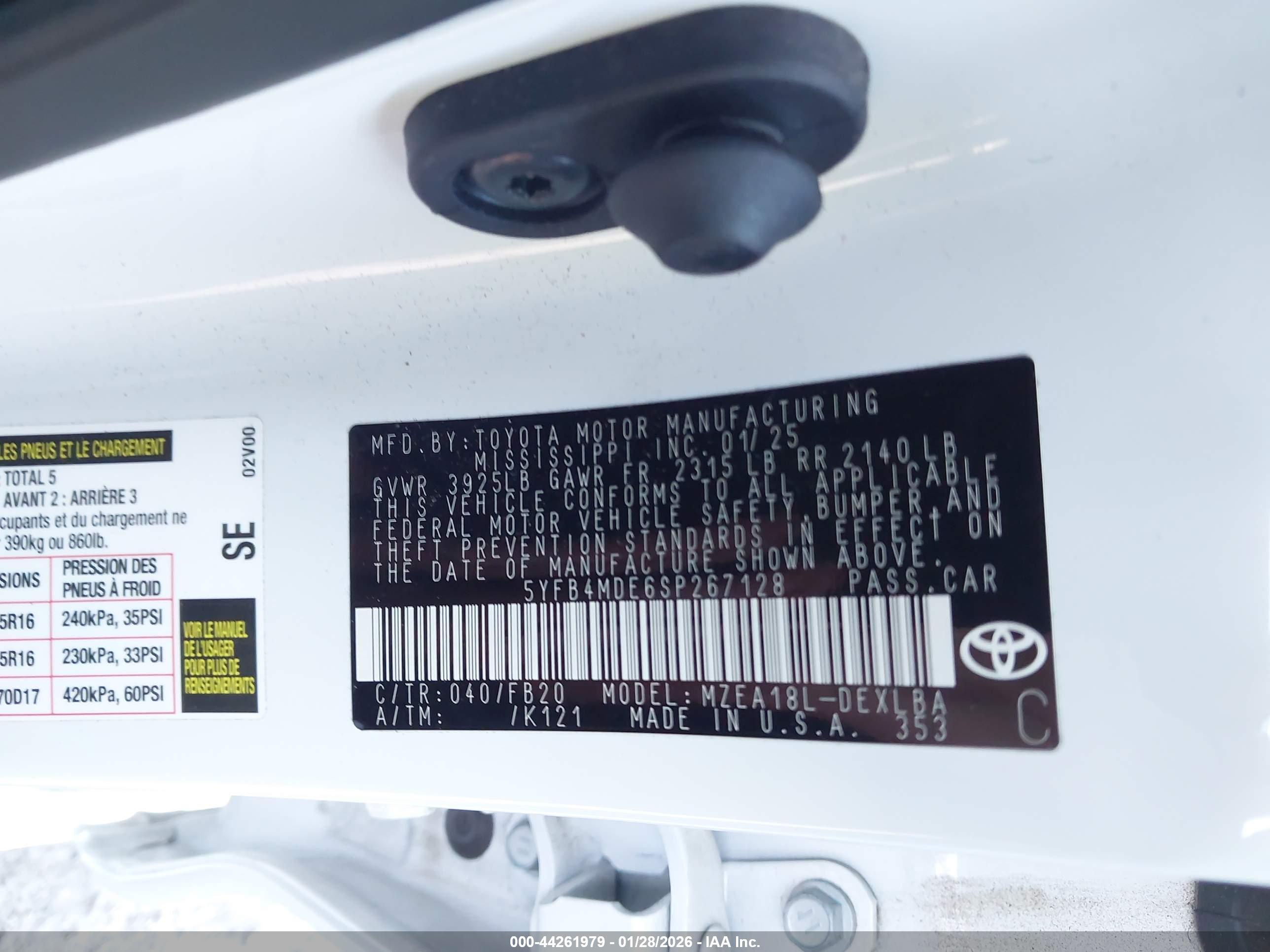 TOYOTA COROLLA image 9