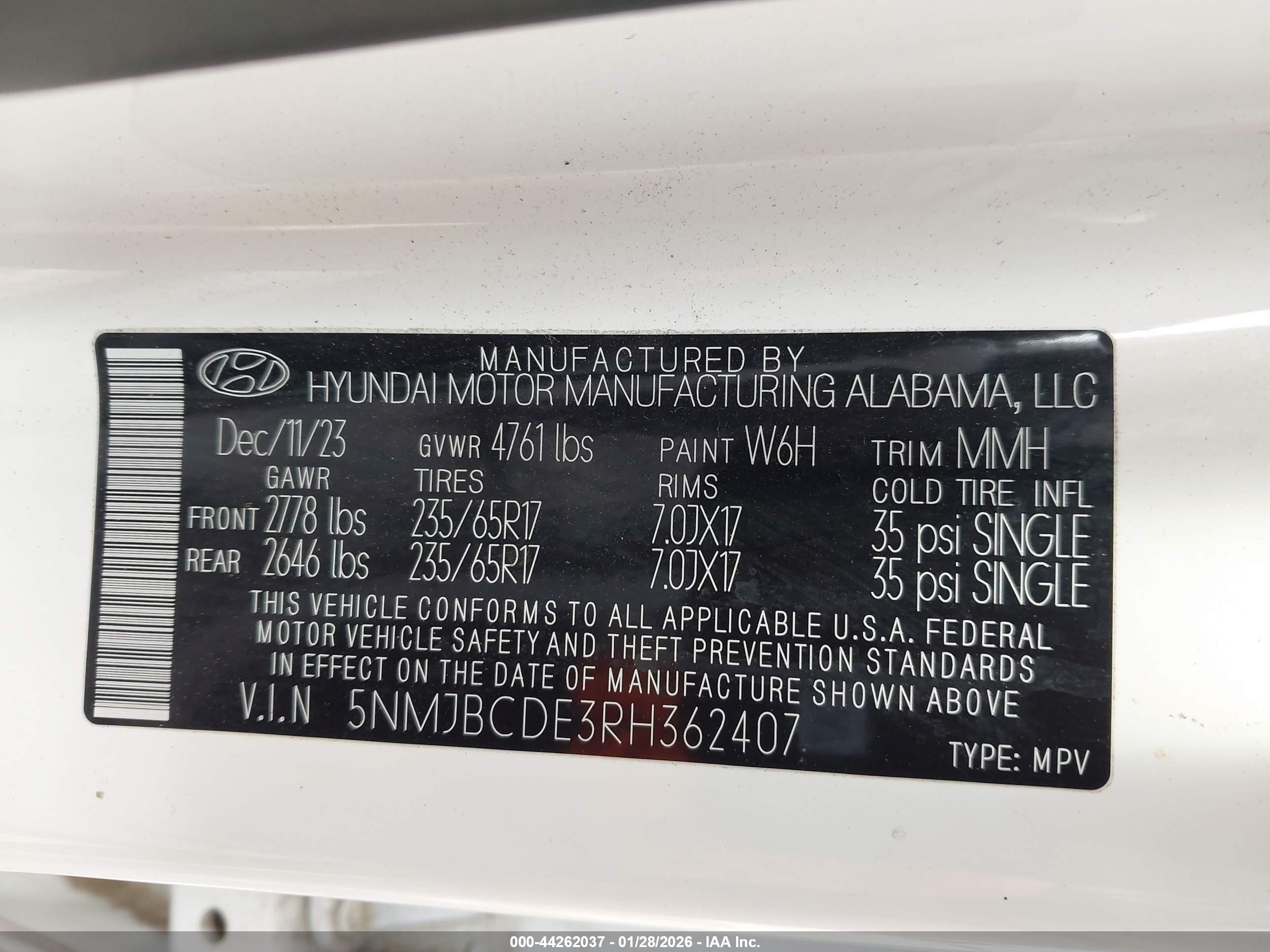 HYUNDAI TUCSON image 9