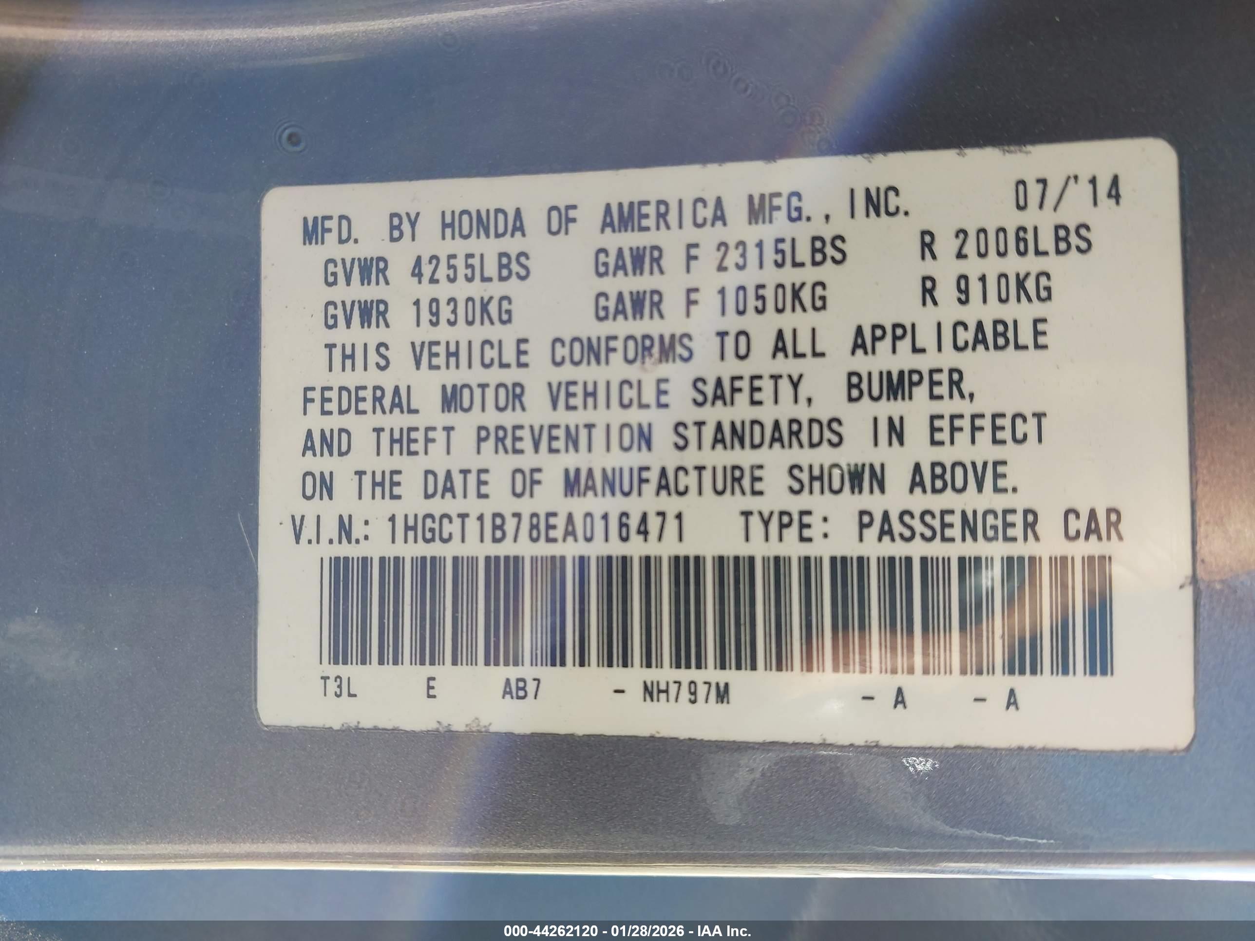 HONDA ACCORD image 9