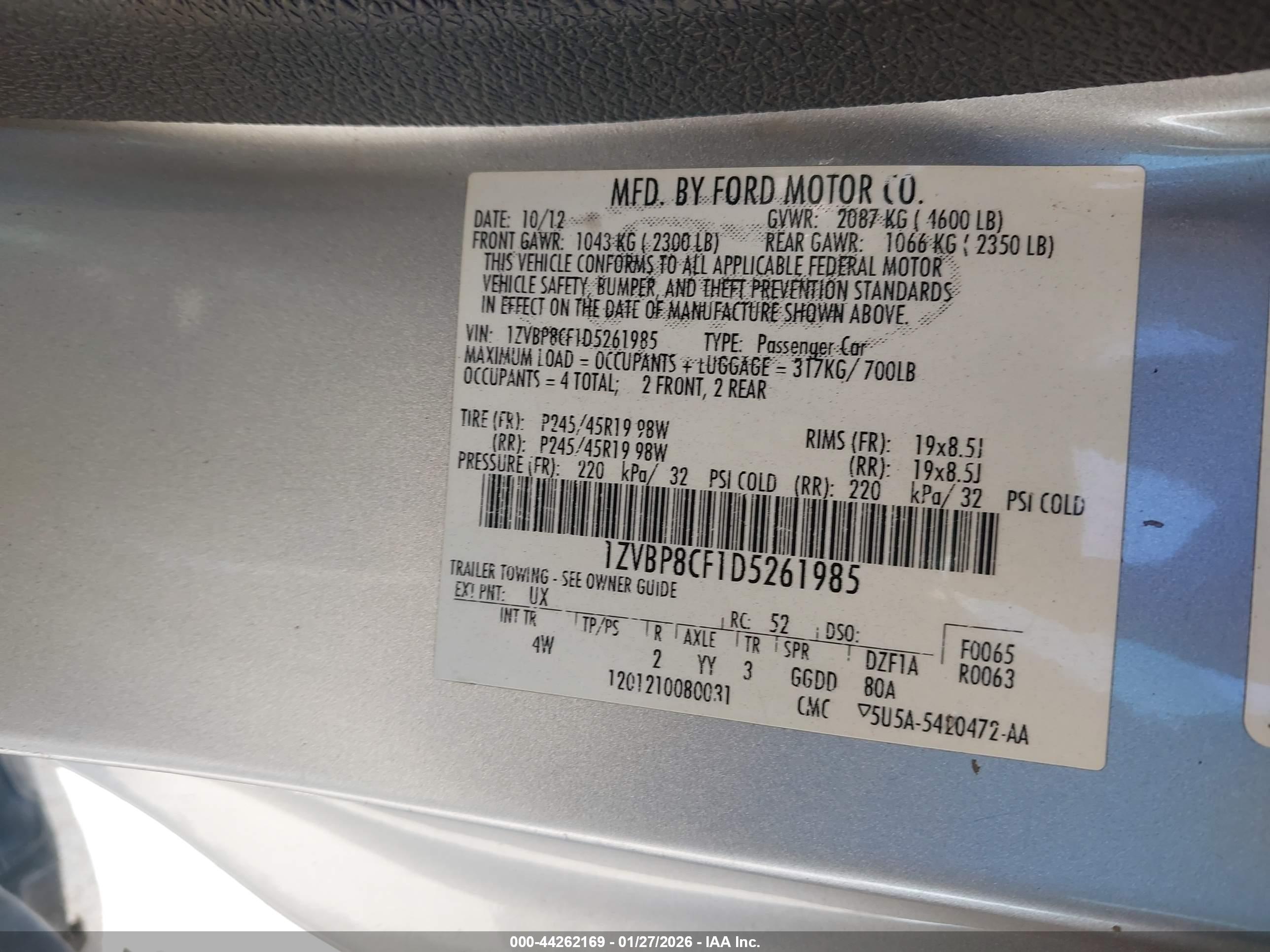 FORD MUSTANG image 9