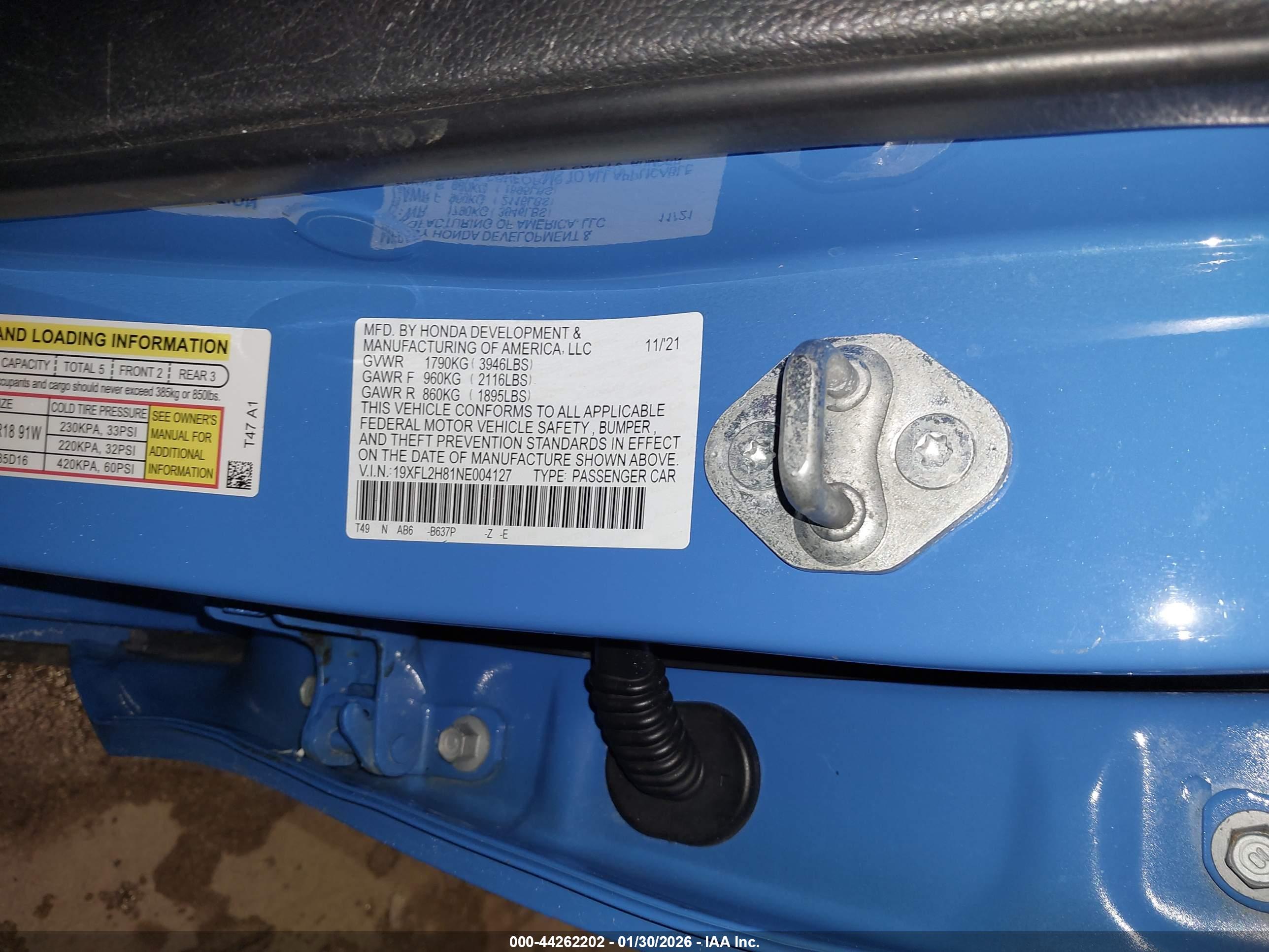 HONDA CIVIC image 9