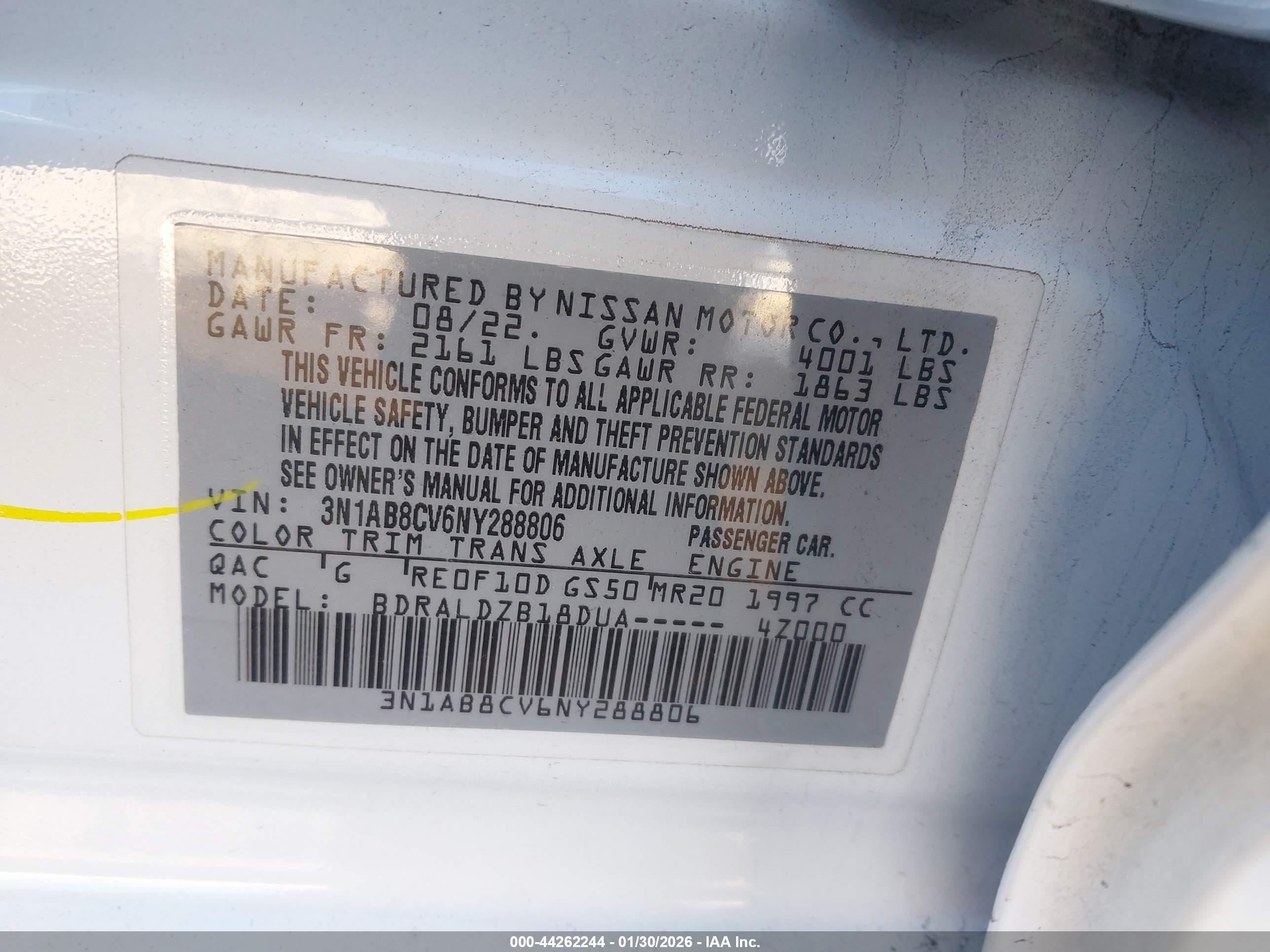 NISSAN SENTRA image 9