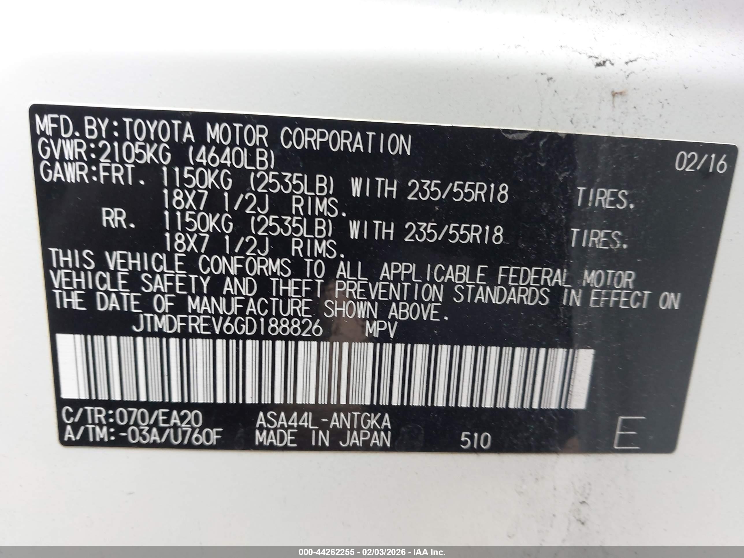 TOYOTA RAV4 image 9