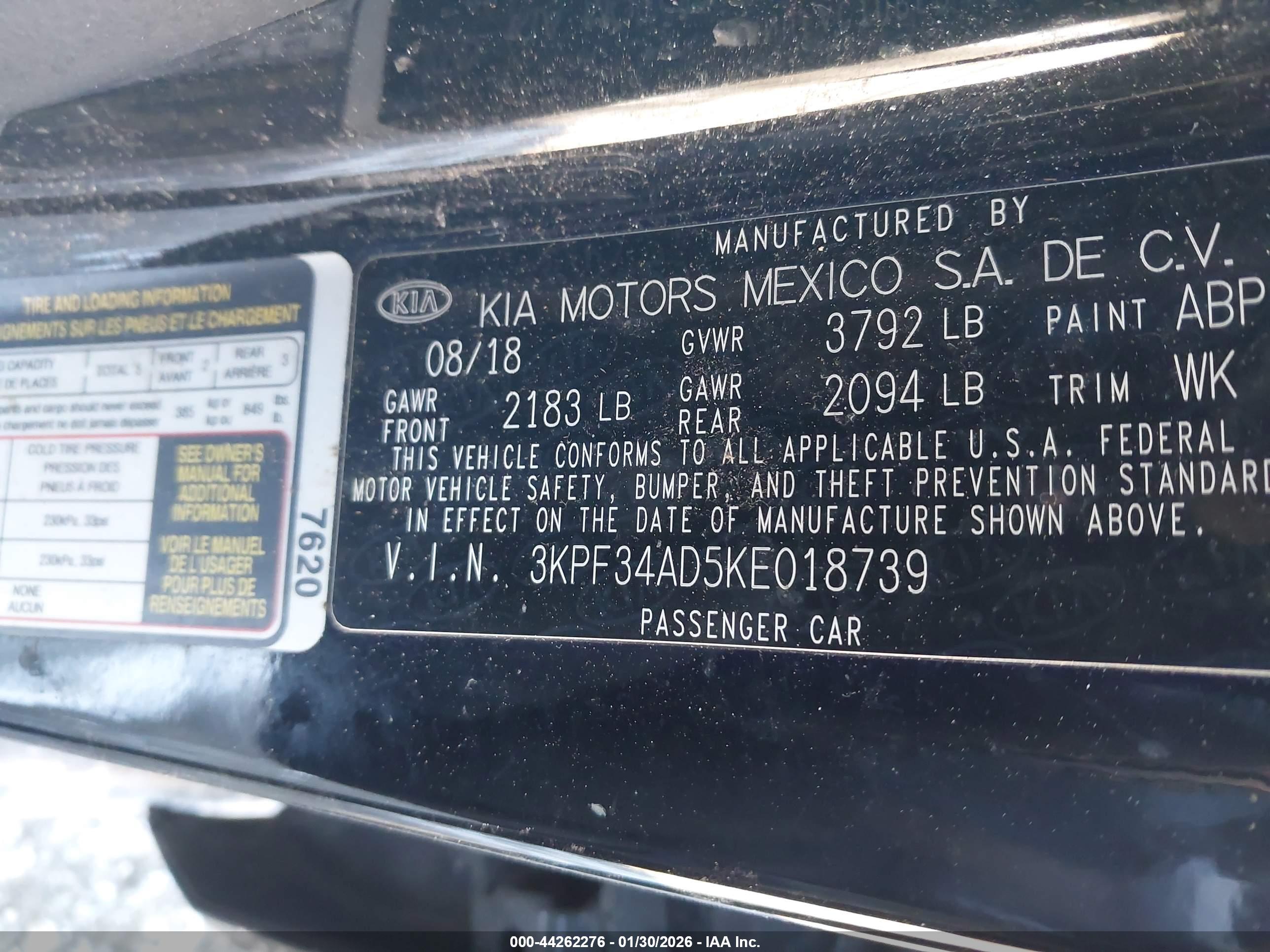 KIA FORTE image 9