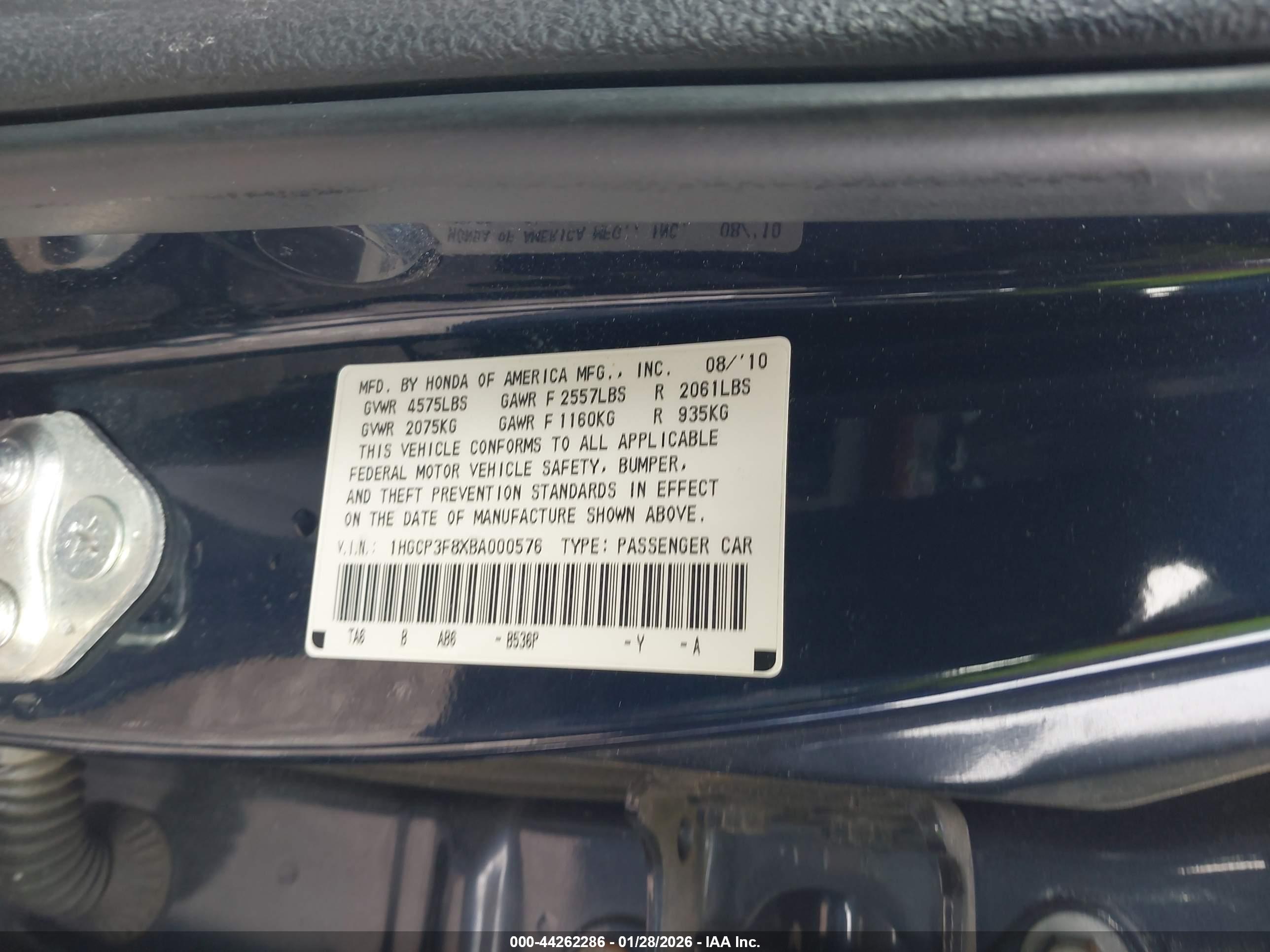 HONDA ACCORD image 9