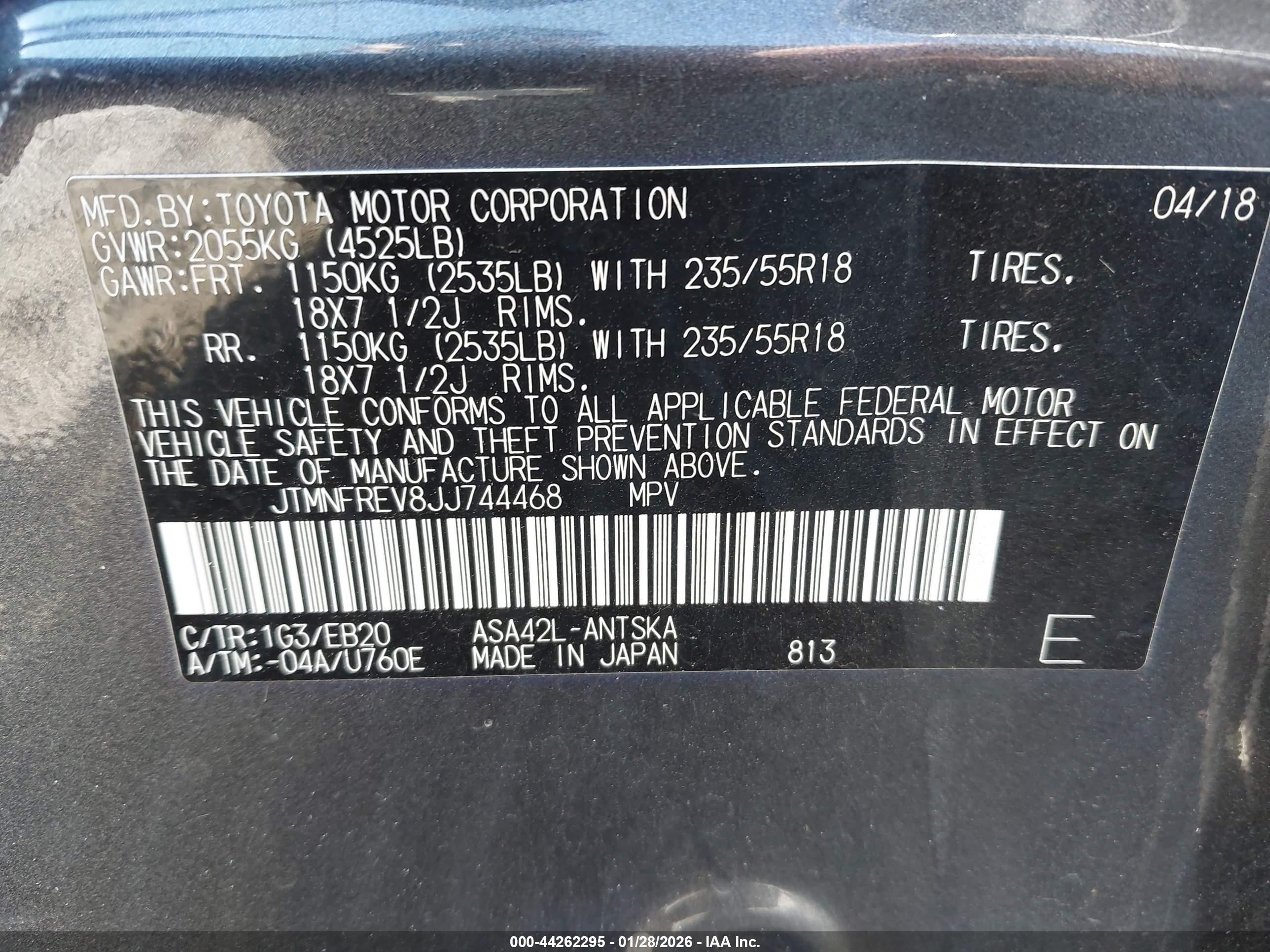 TOYOTA RAV4 image 9