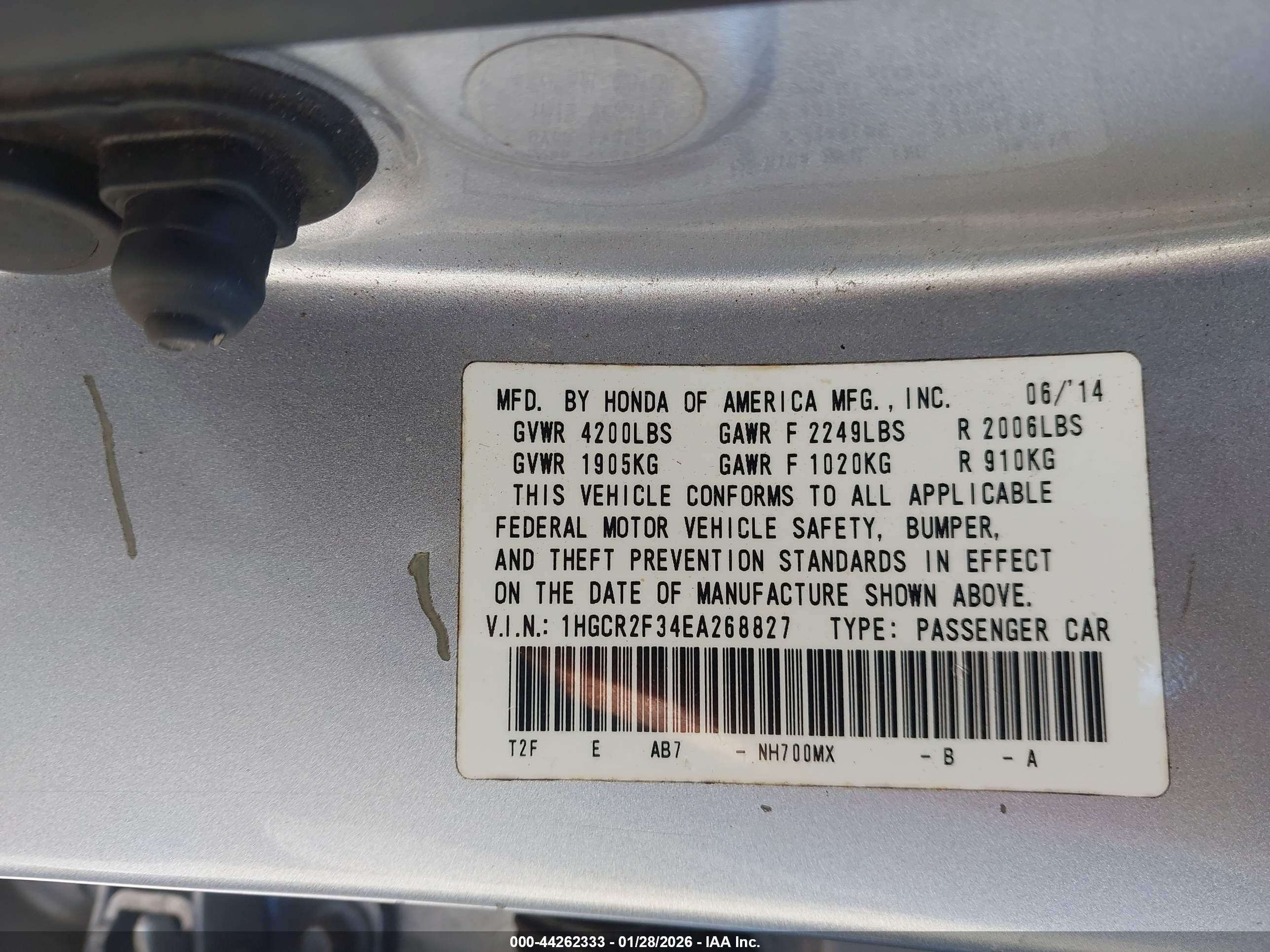 HONDA ACCORD image 9