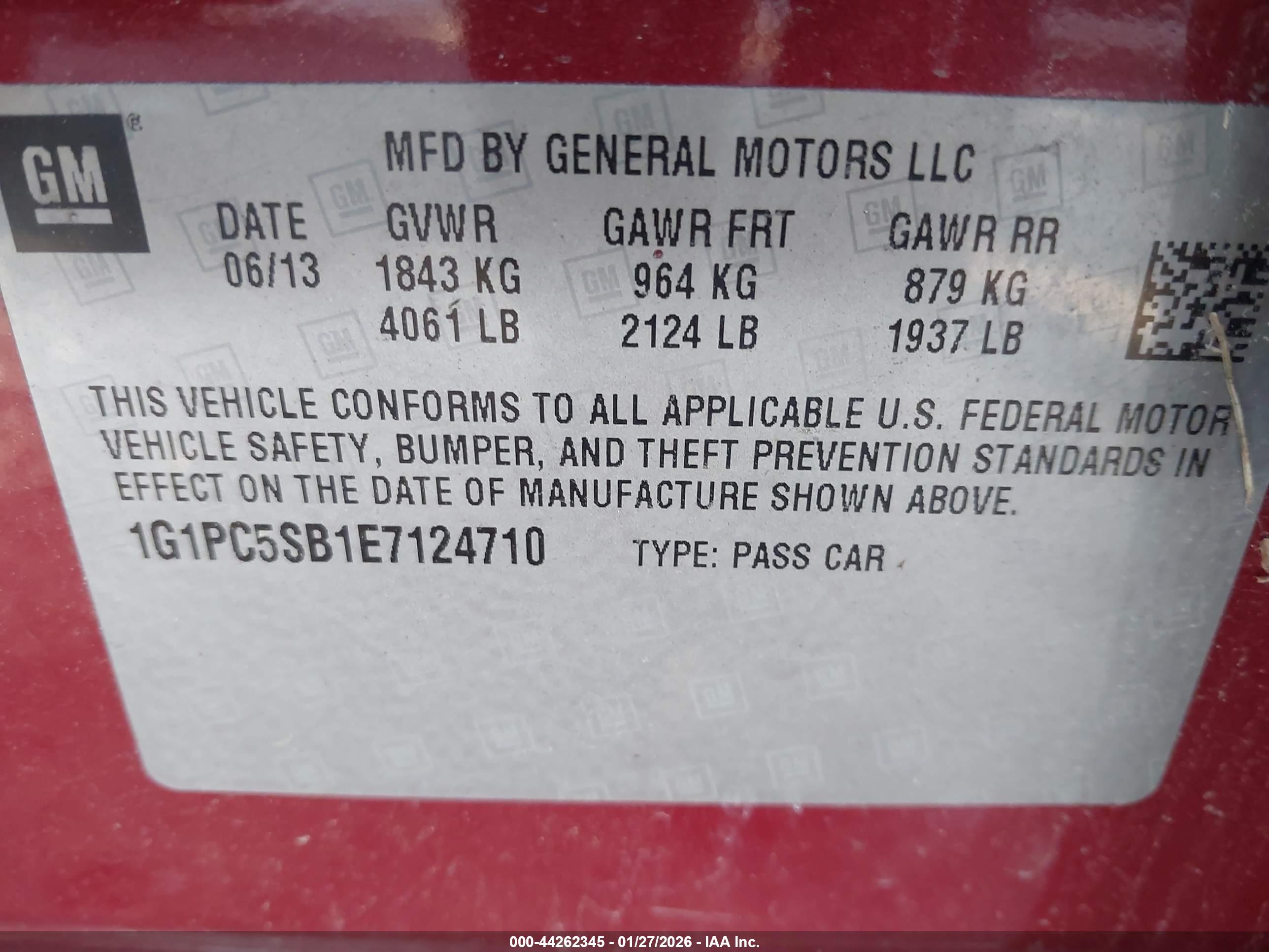 CHEVROLET CRUZE image 9