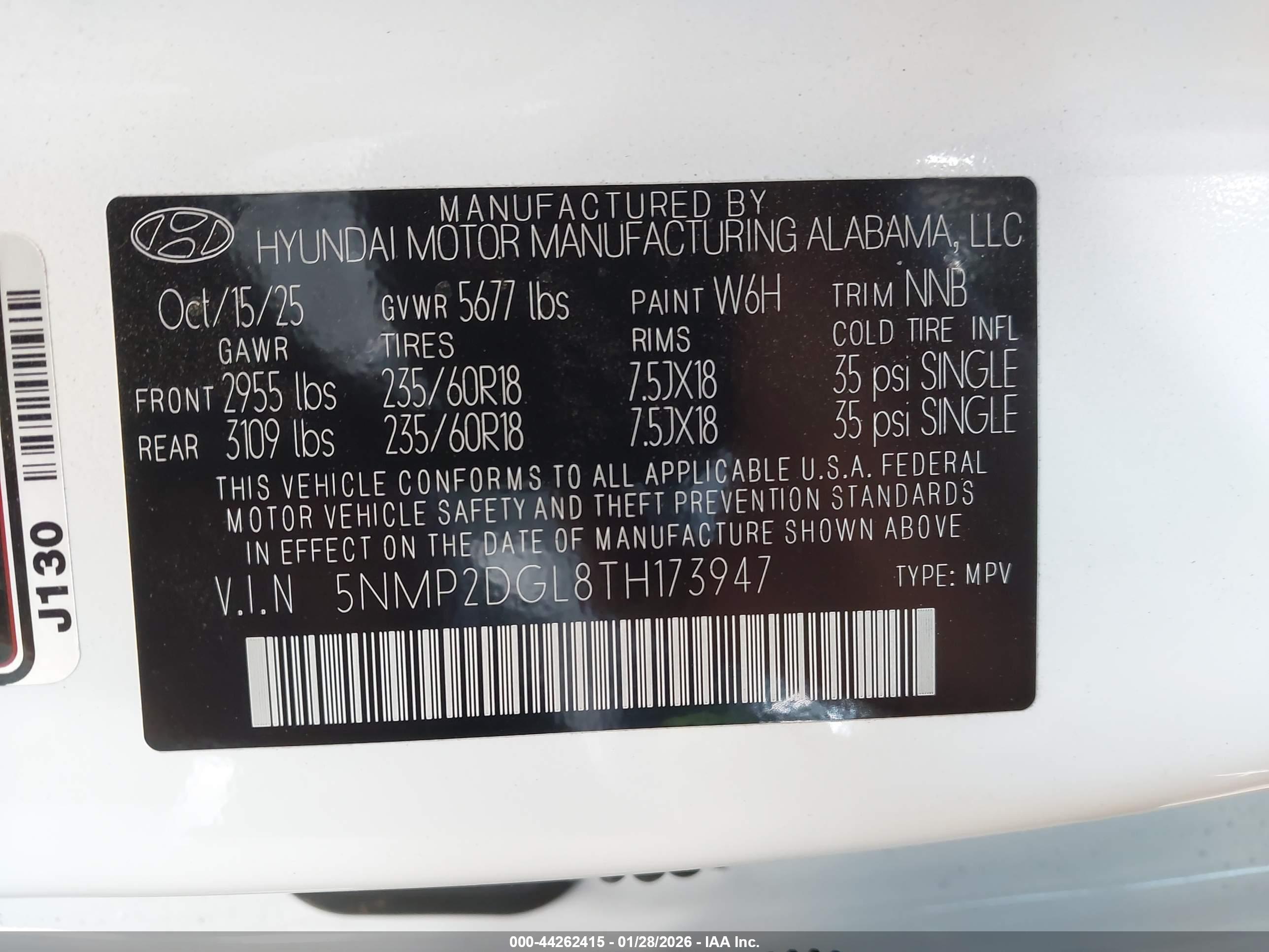 HYUNDAI SANTA image 9