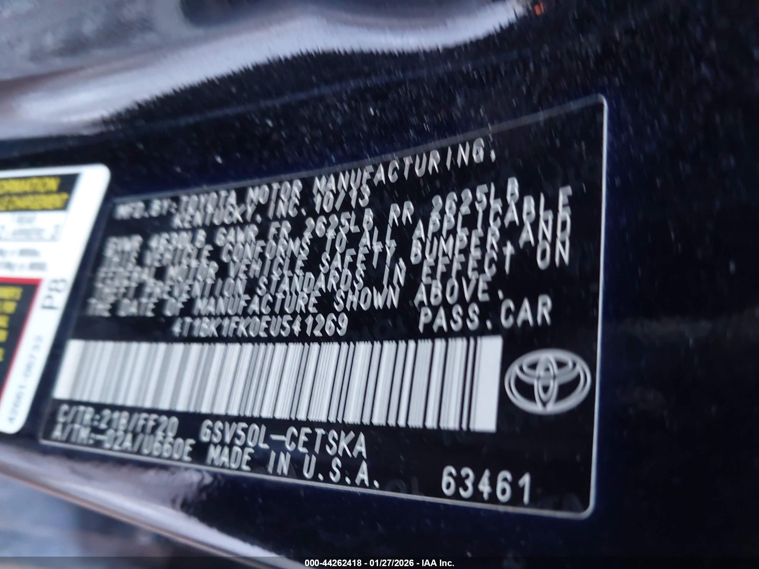 TOYOTA CAMRY image 9