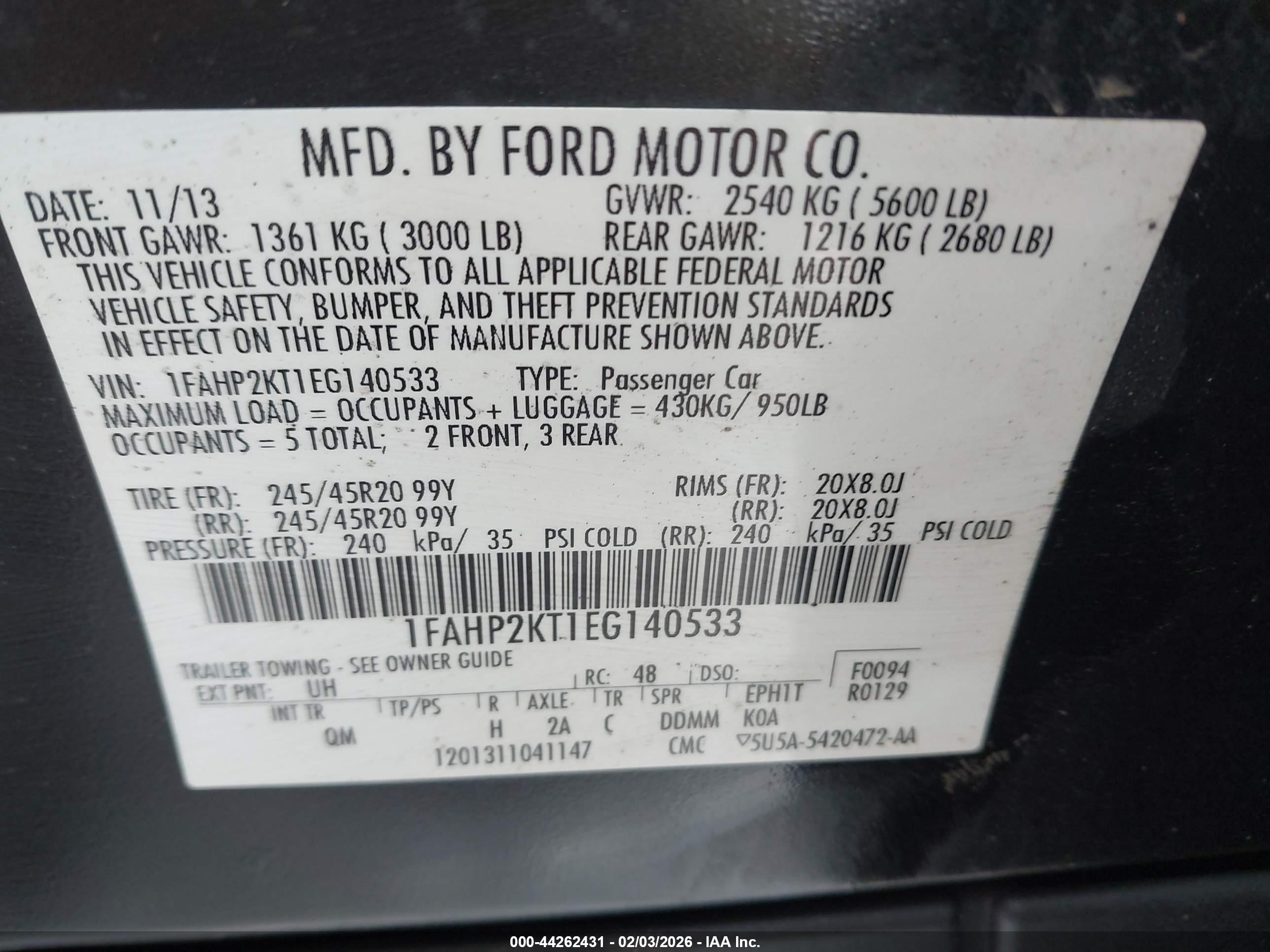 FORD TAURUS image 9