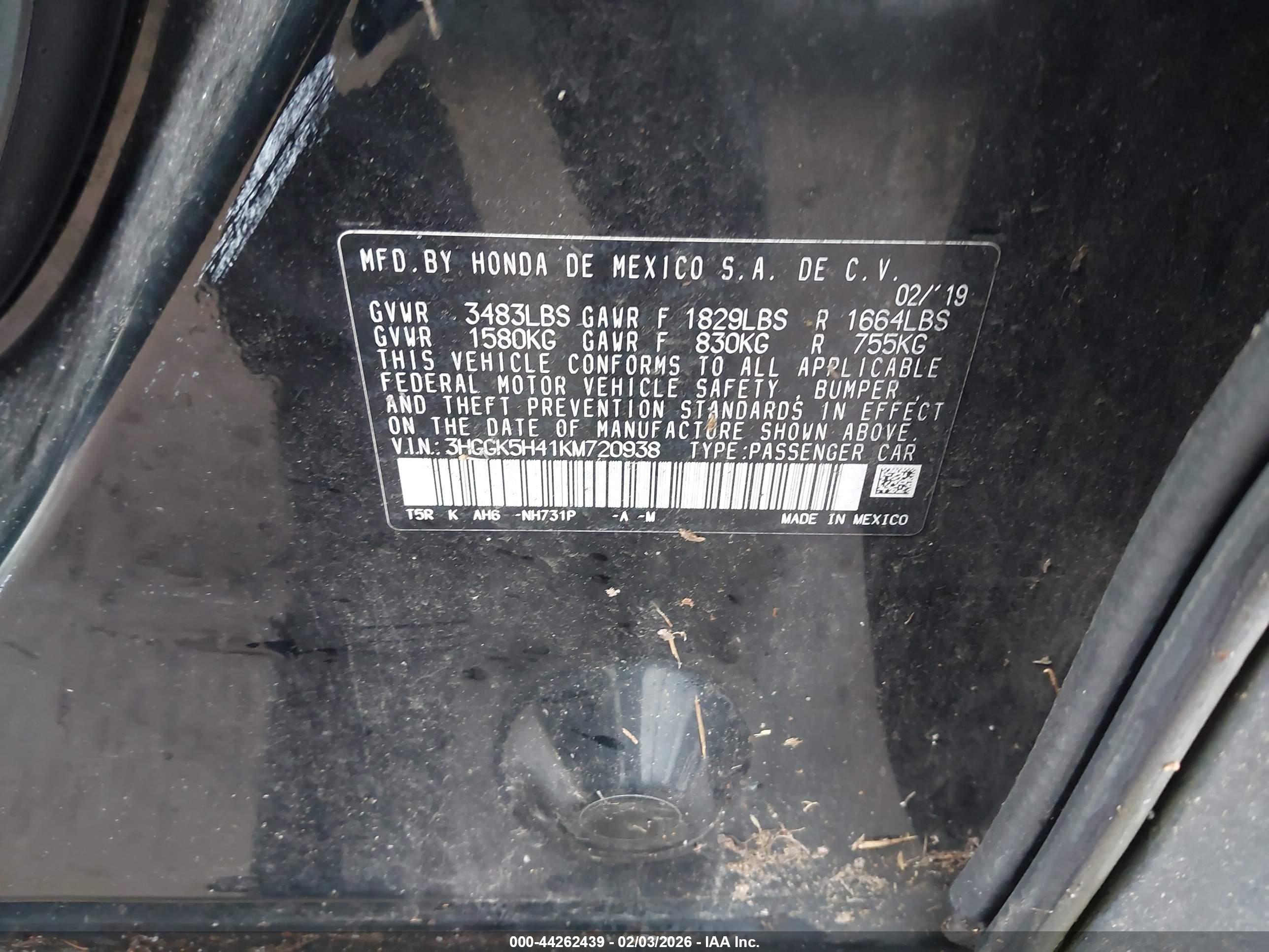 HONDA FIT image 9