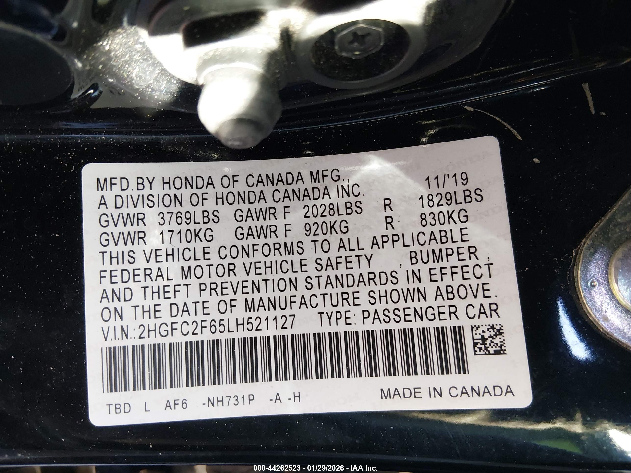 HONDA CIVIC image 9