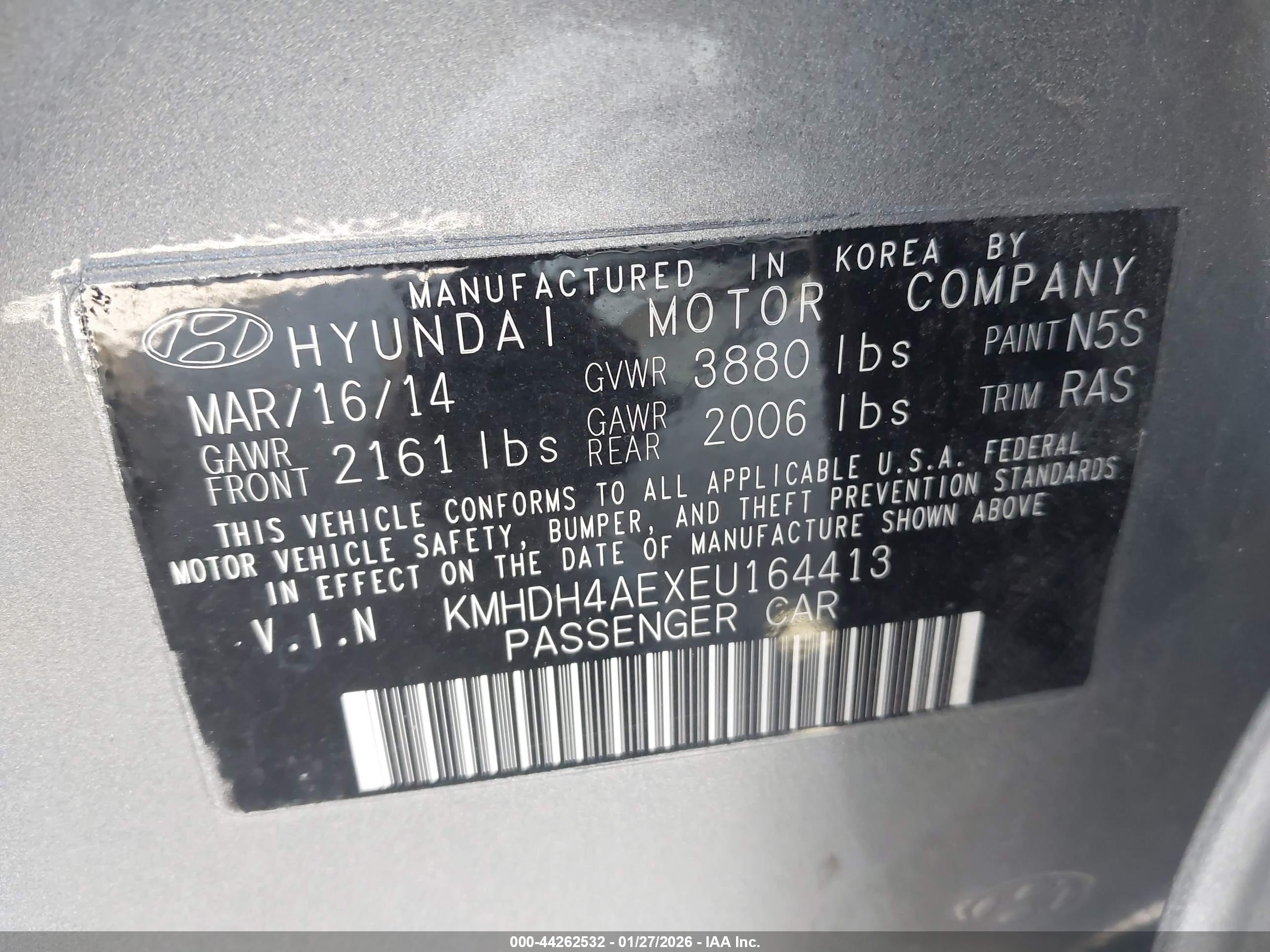HYUNDAI ELANTRA image 9