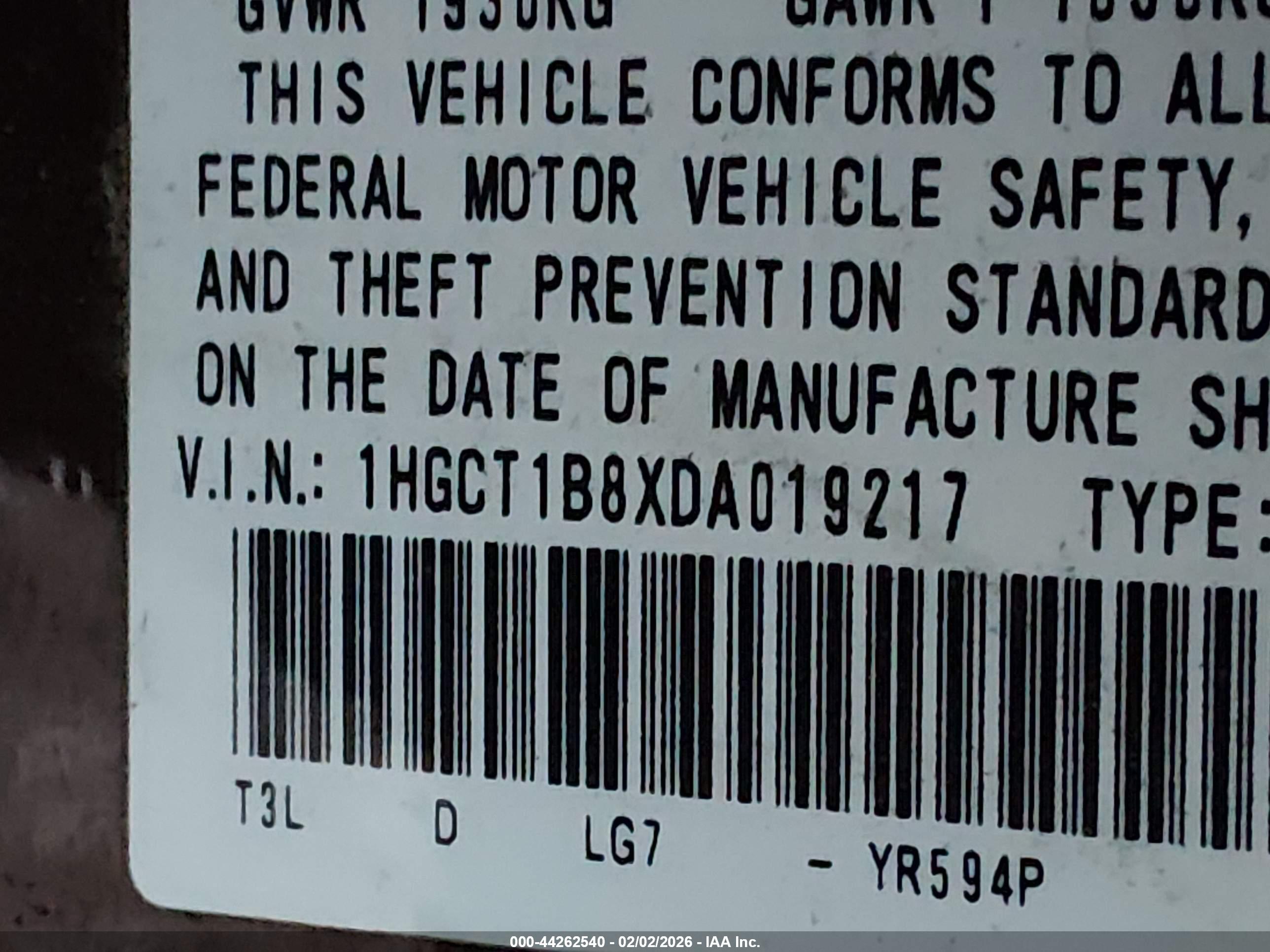 HONDA ACCORD image 9