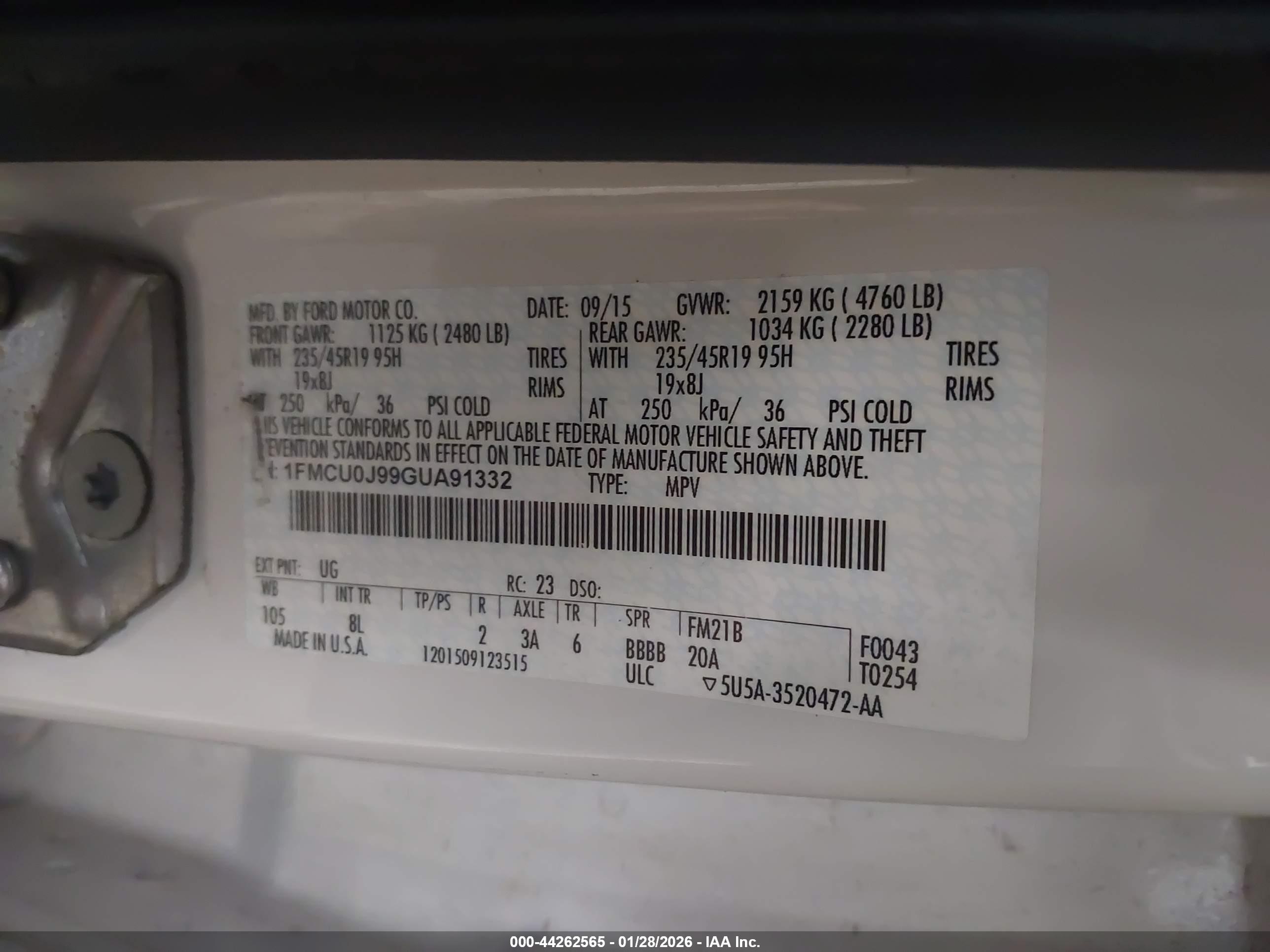 FORD ESCAPE image 9