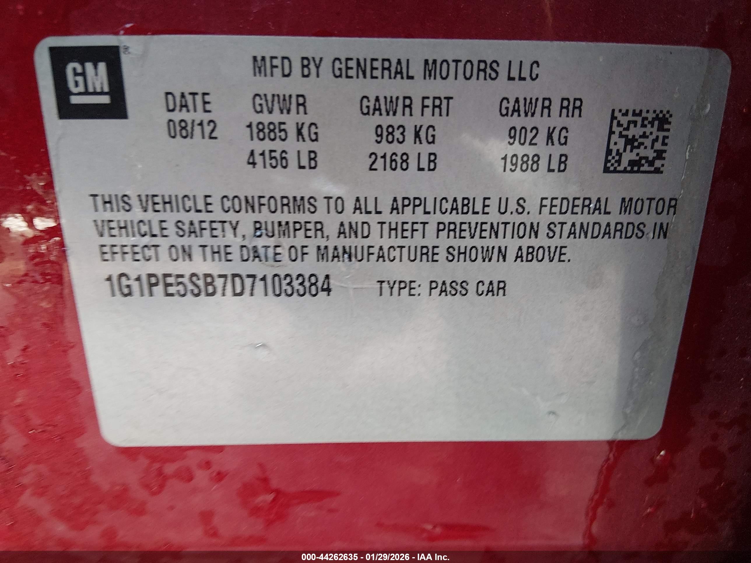 CHEVROLET CRUZE image 9
