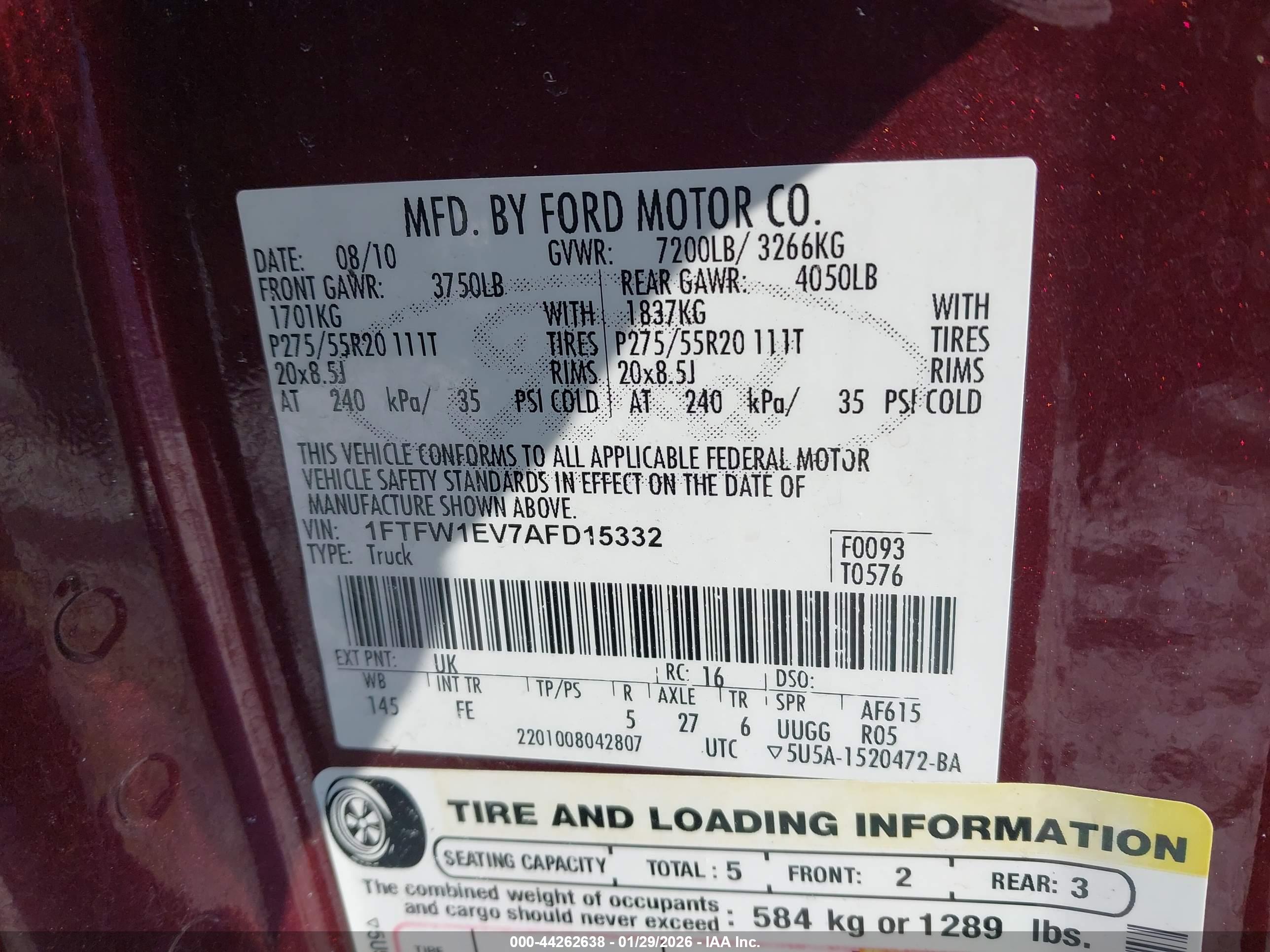 FORD F-150 image 9