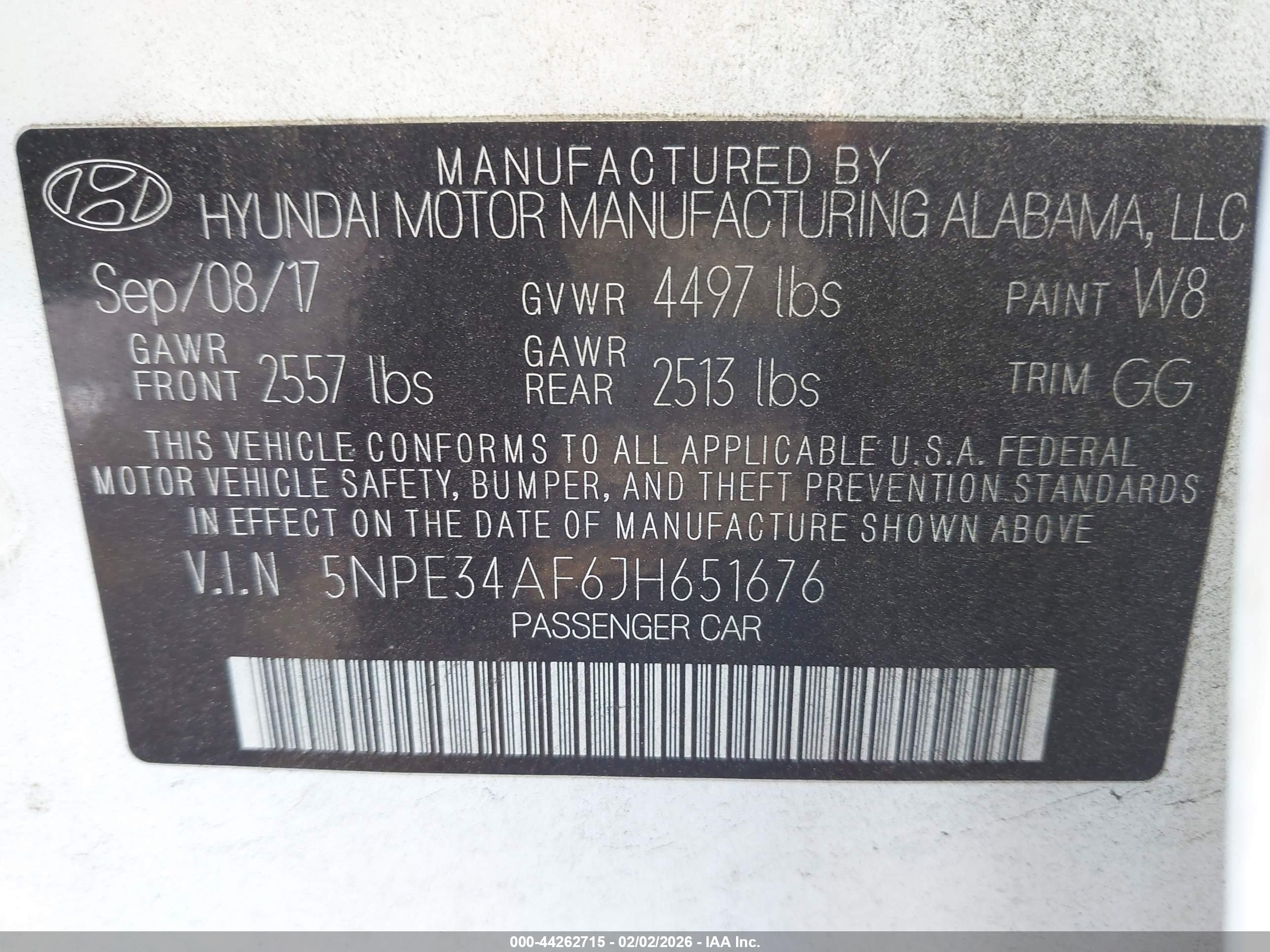 HYUNDAI SONATA image 9
