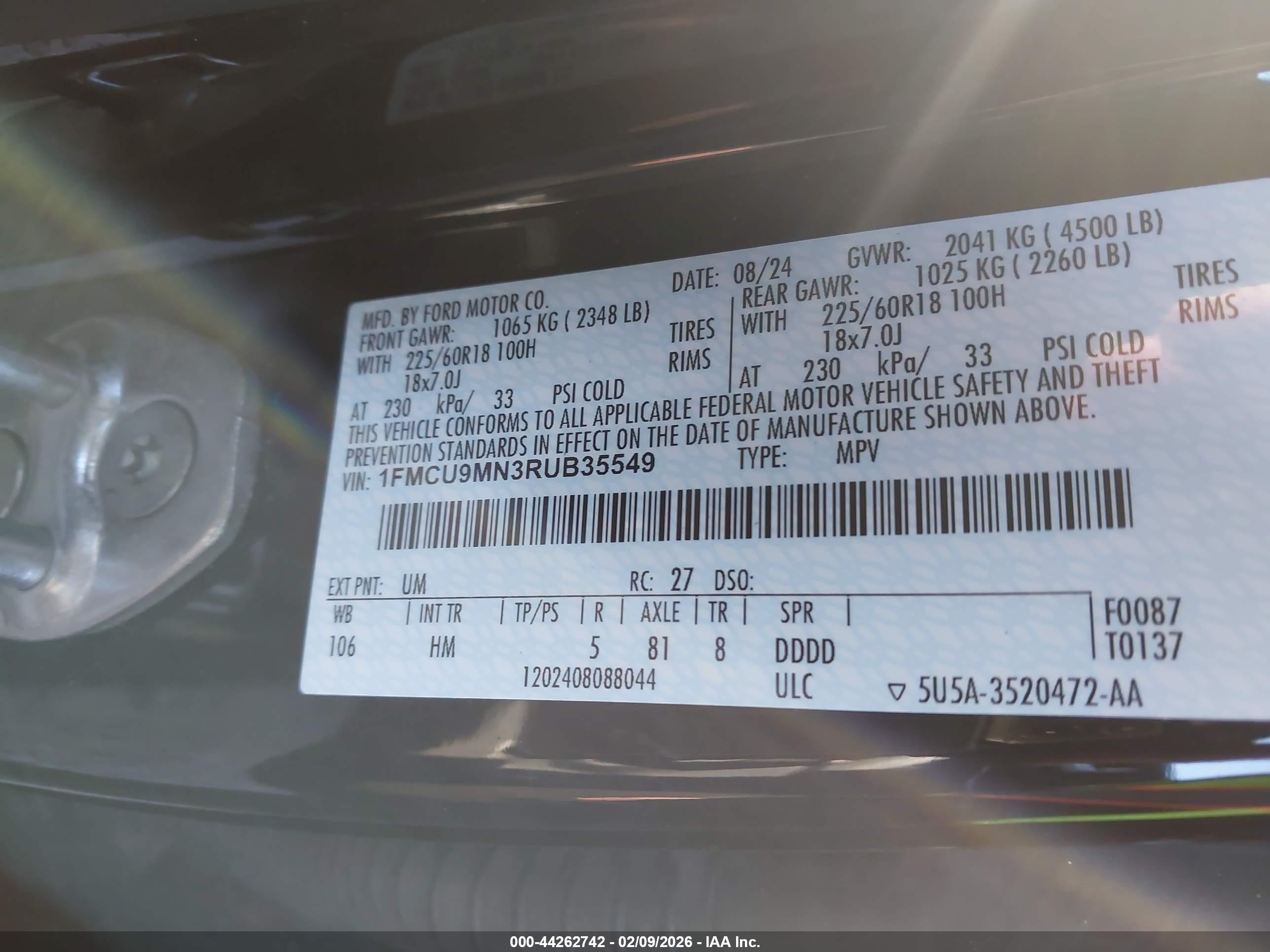 FORD ESCAPE image 9