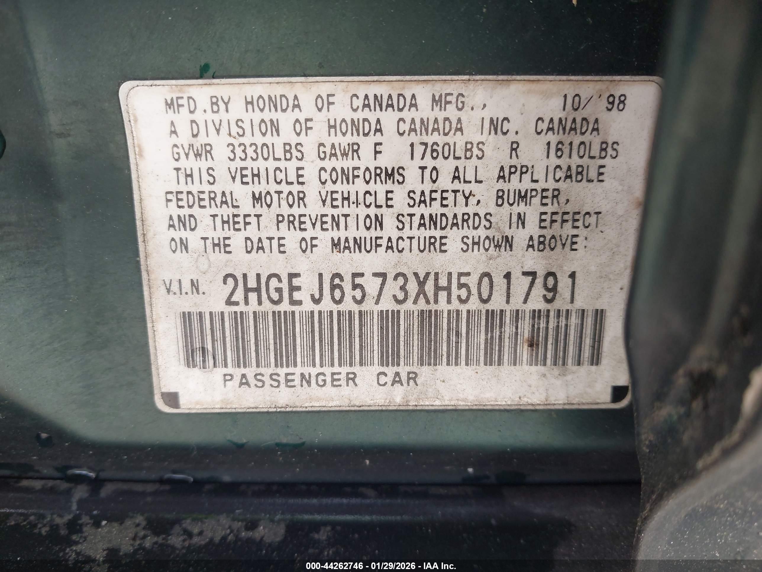HONDA CIVIC image 9