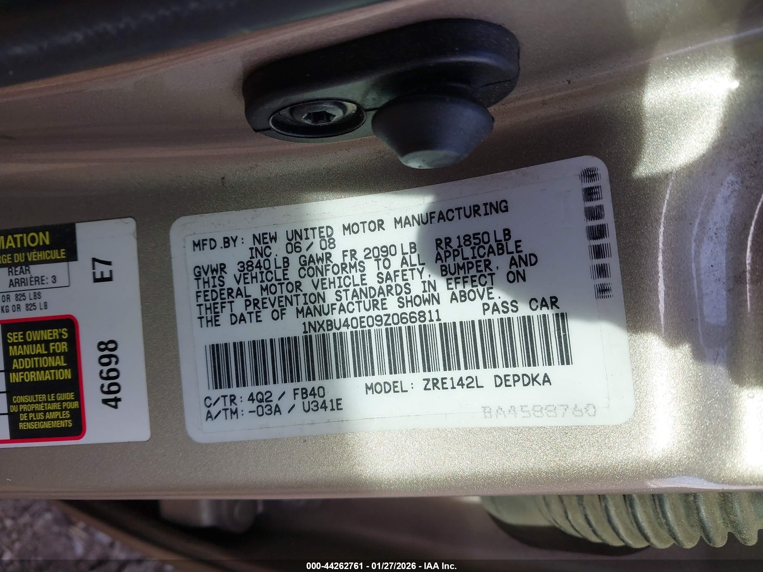TOYOTA COROLLA image 9