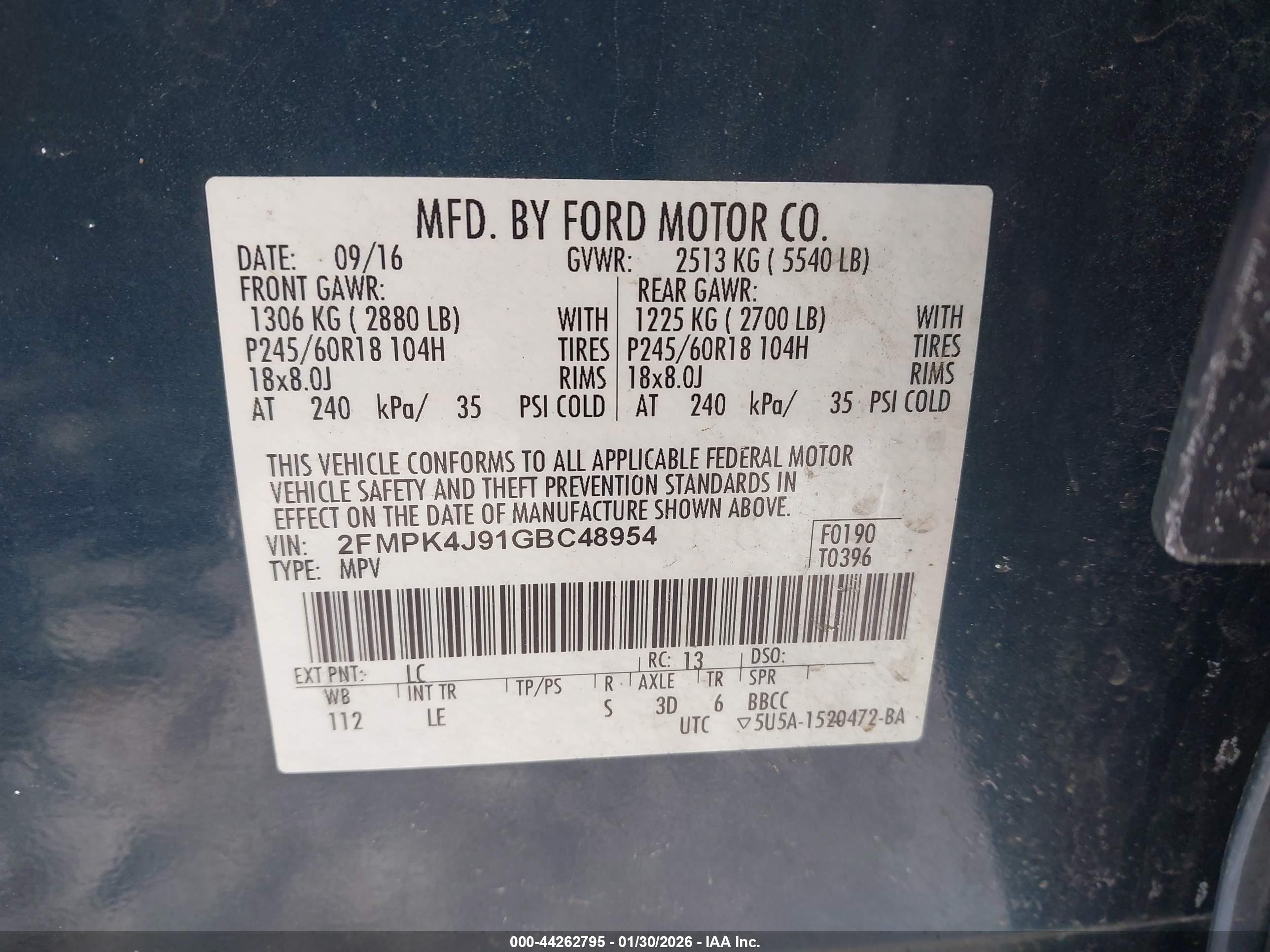 FORD EDGE image 9