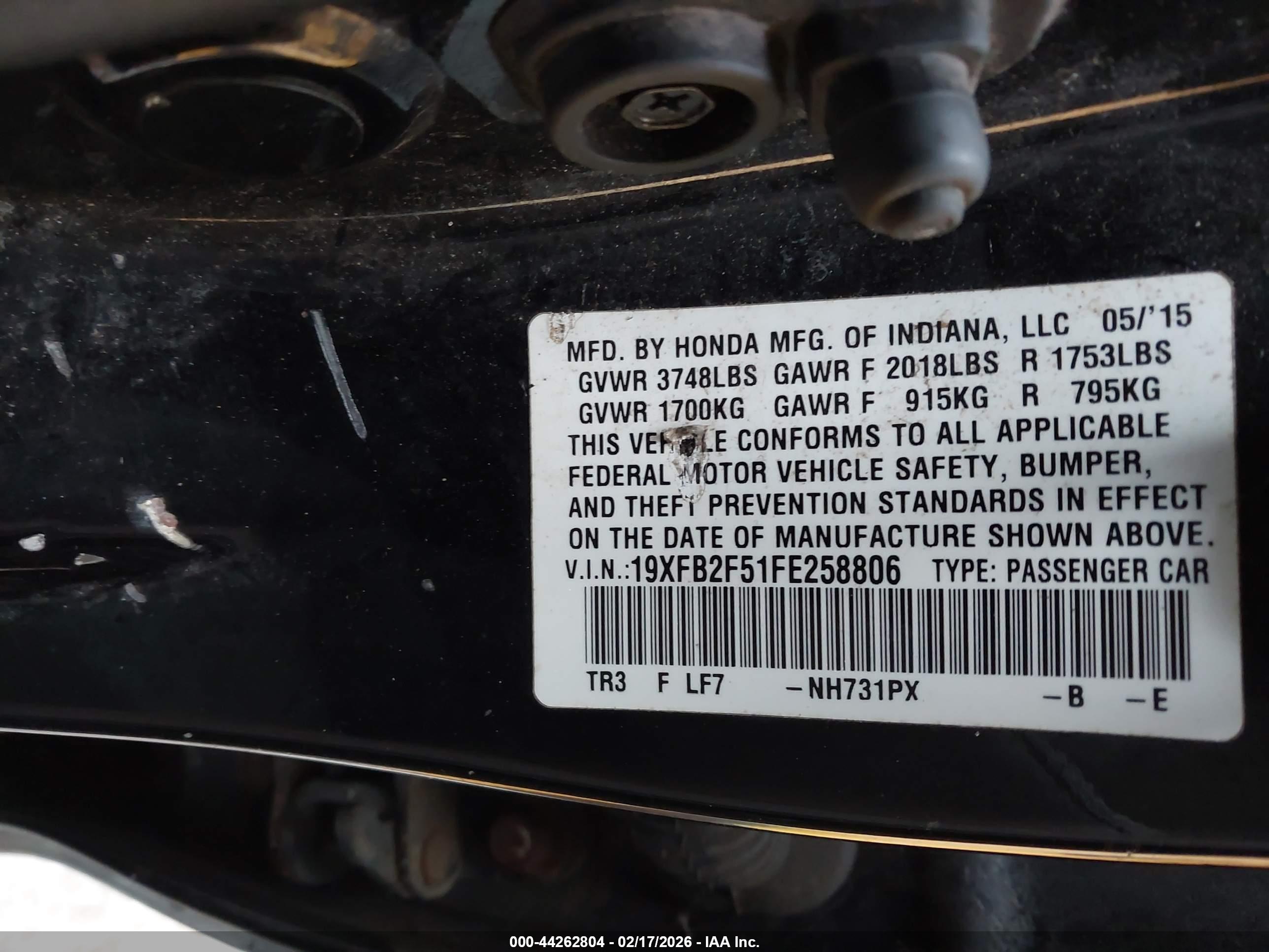 HONDA CIVIC image 9