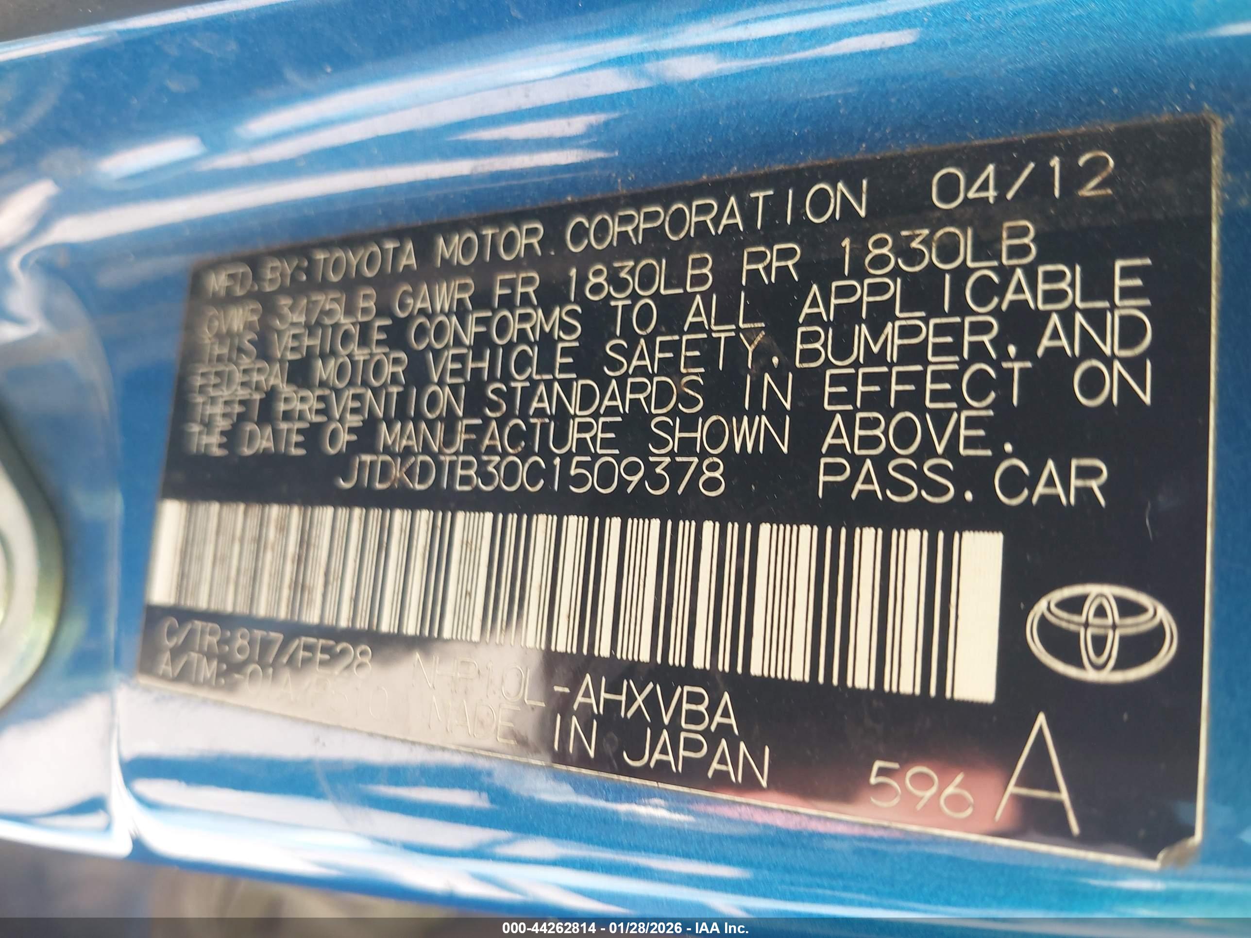 TOYOTA PRIUS image 9