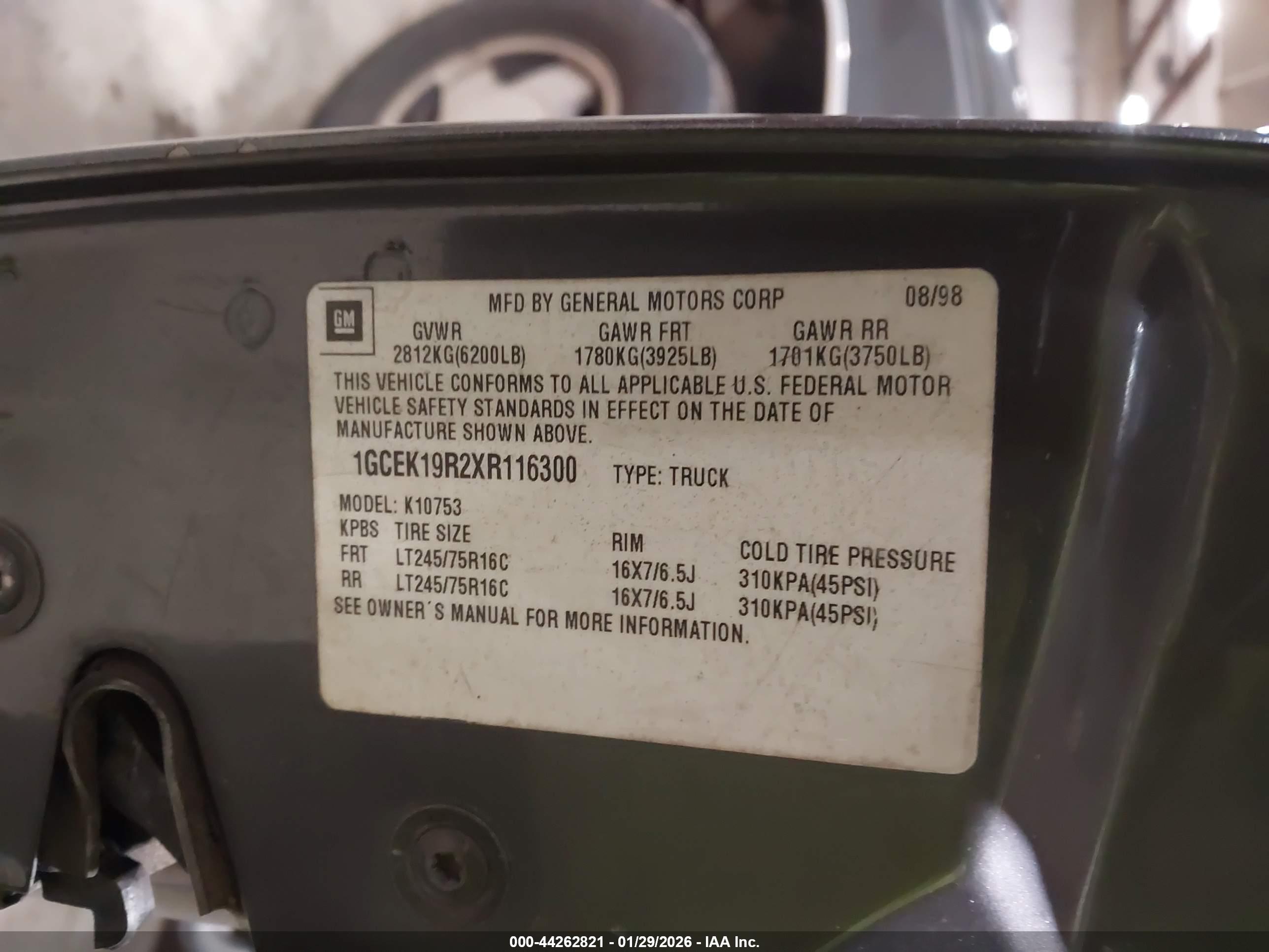 CHEVROLET K1500 image 9