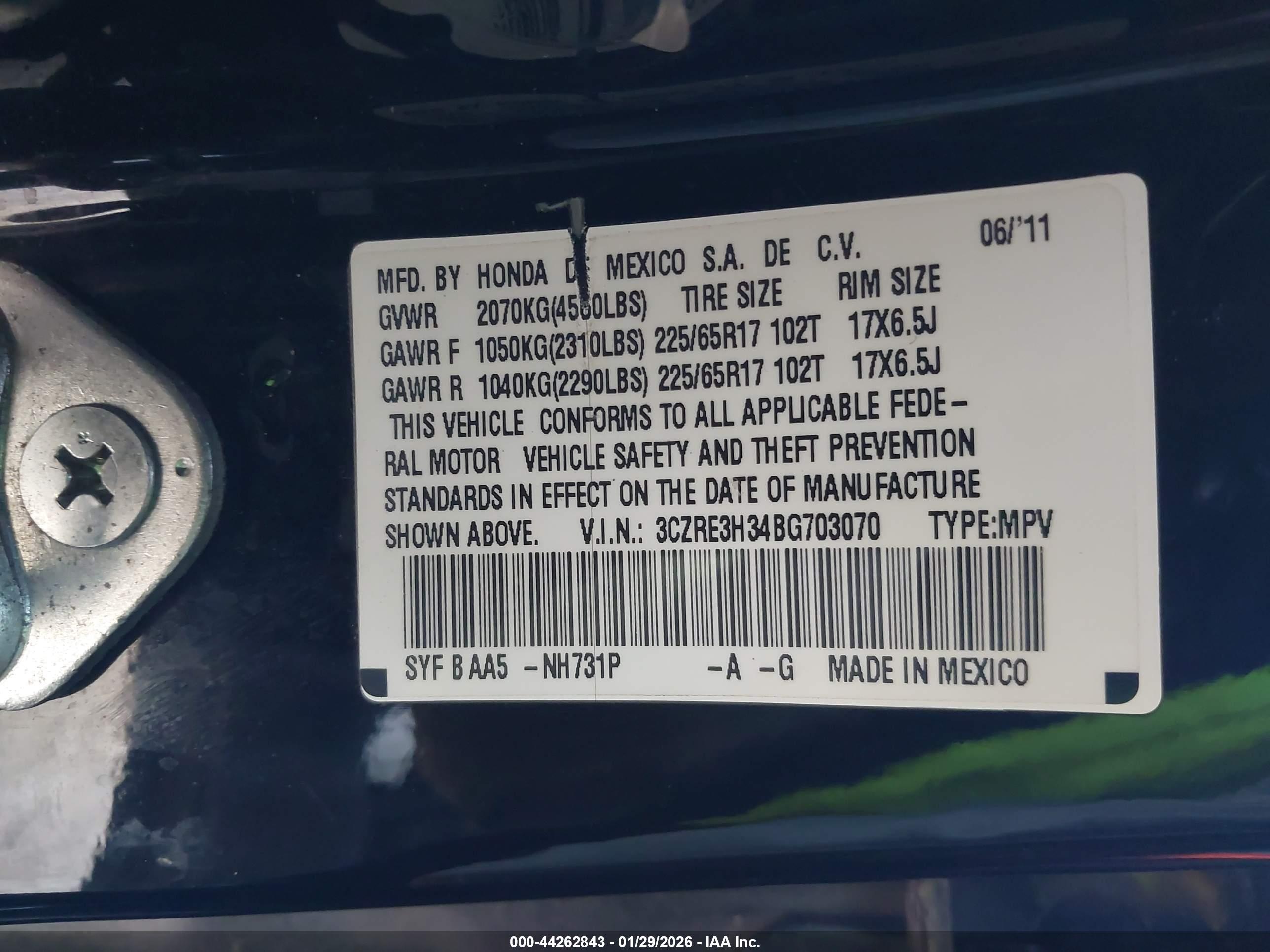 HONDA CR-V image 9