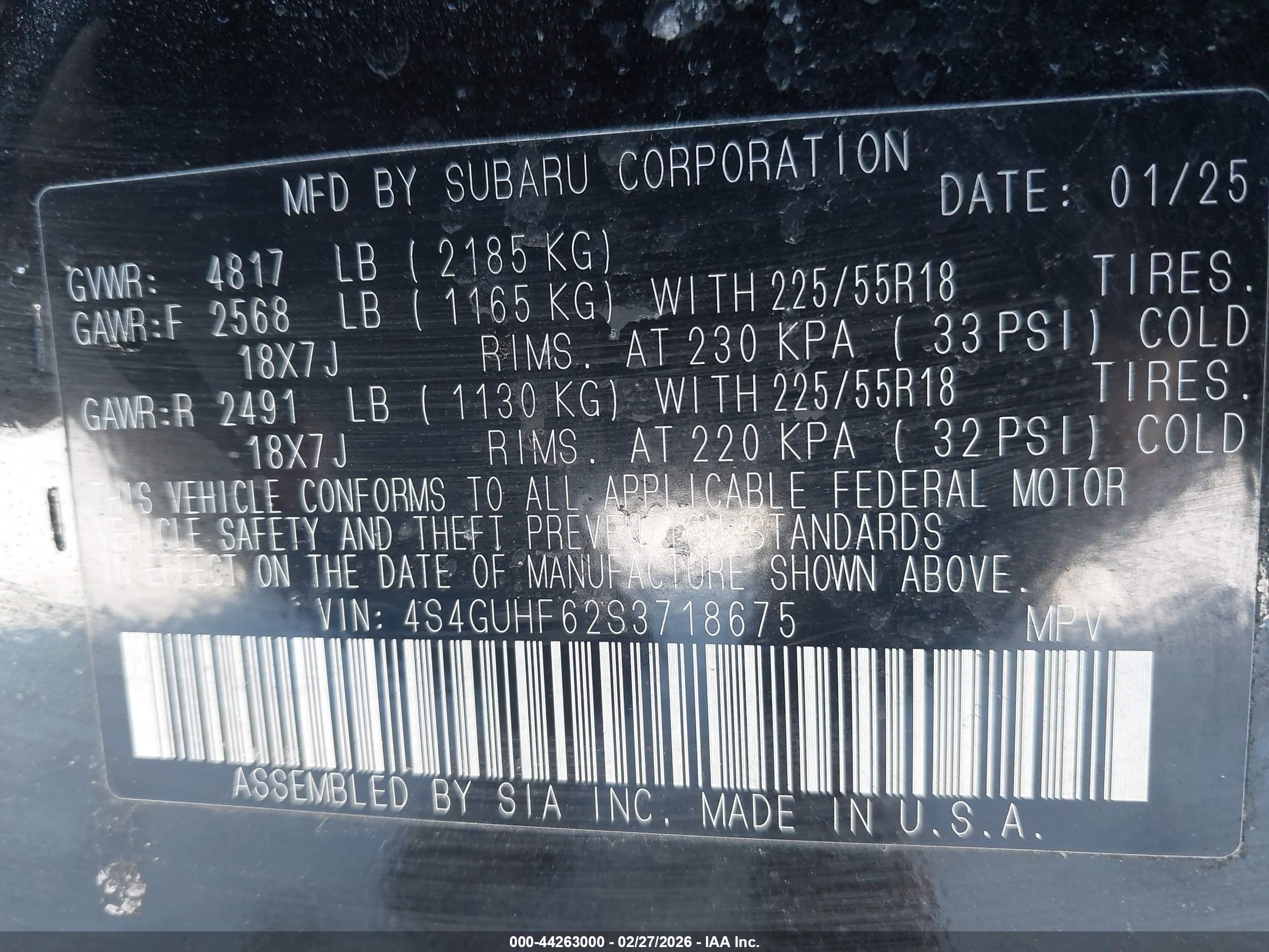 SUBARU CROSSTREK image 9