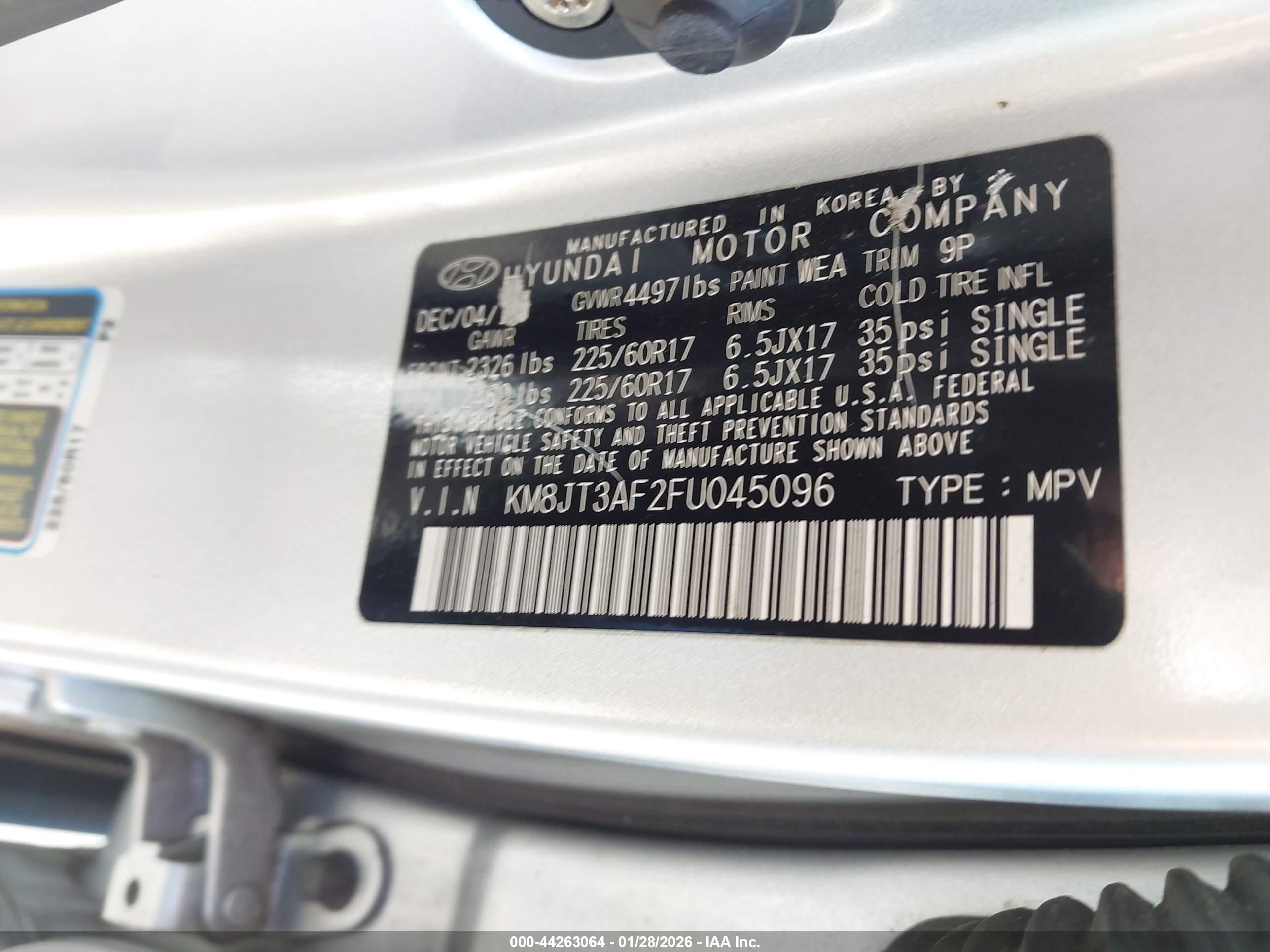 HYUNDAI TUCSON image 9