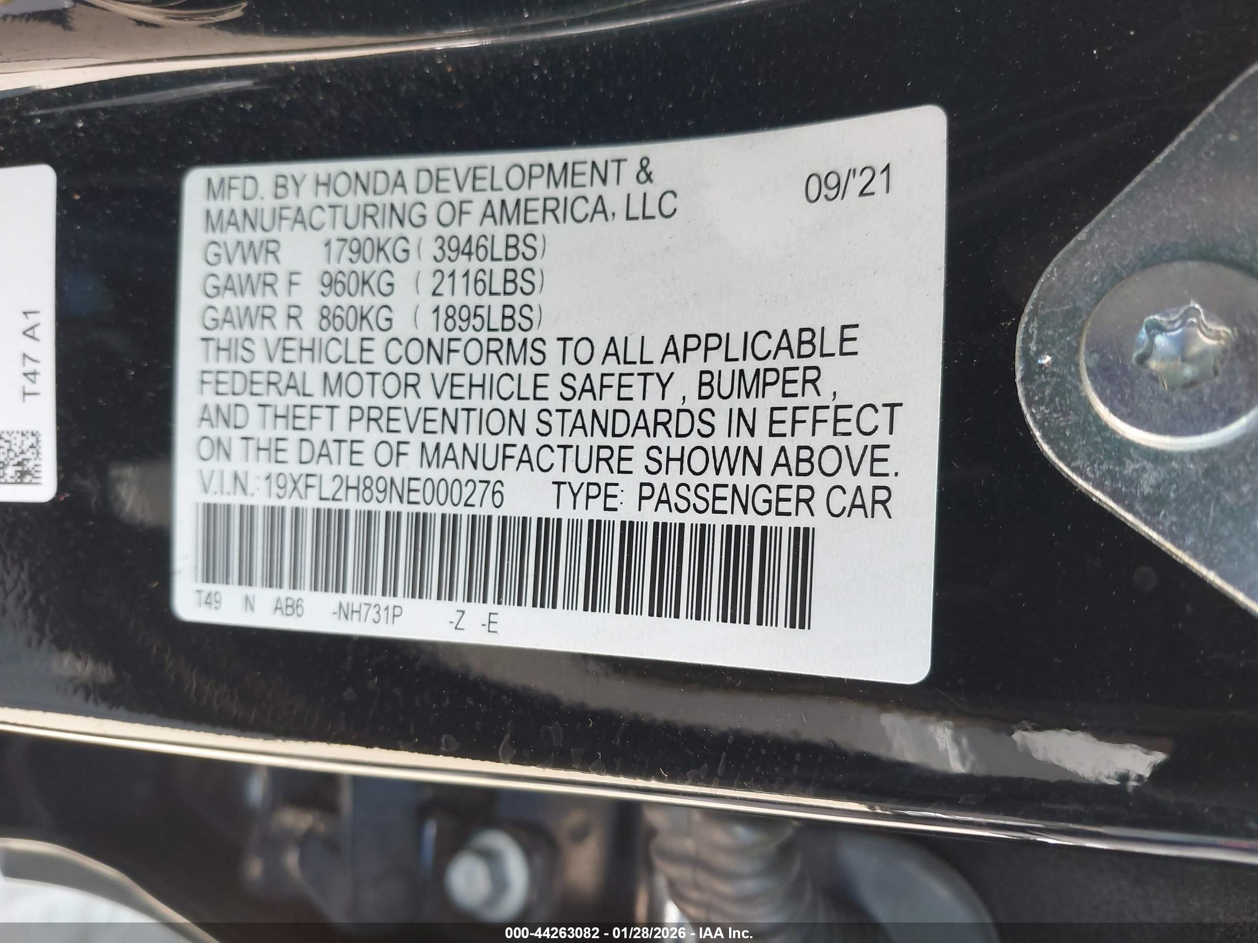 HONDA CIVIC image 9
